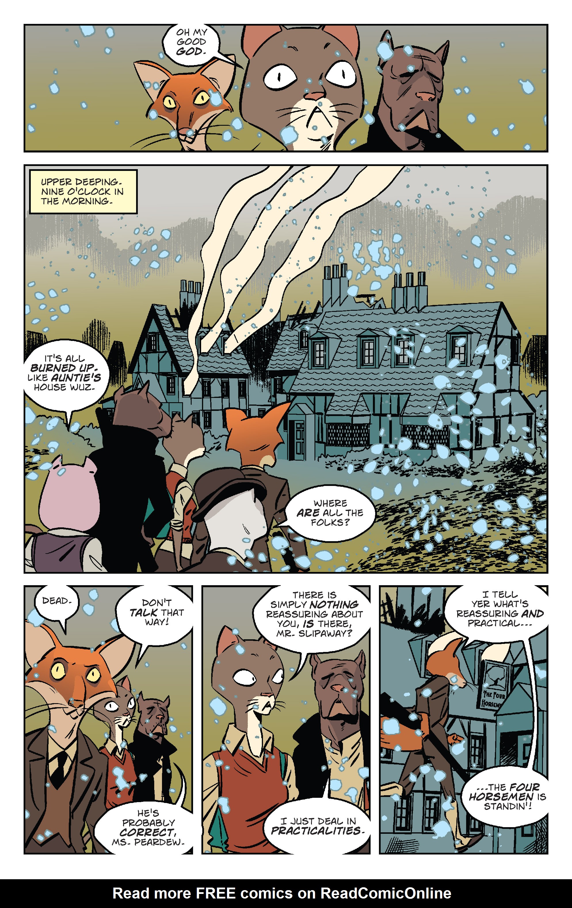 Read online Wild's End comic -  Issue #4 - 12