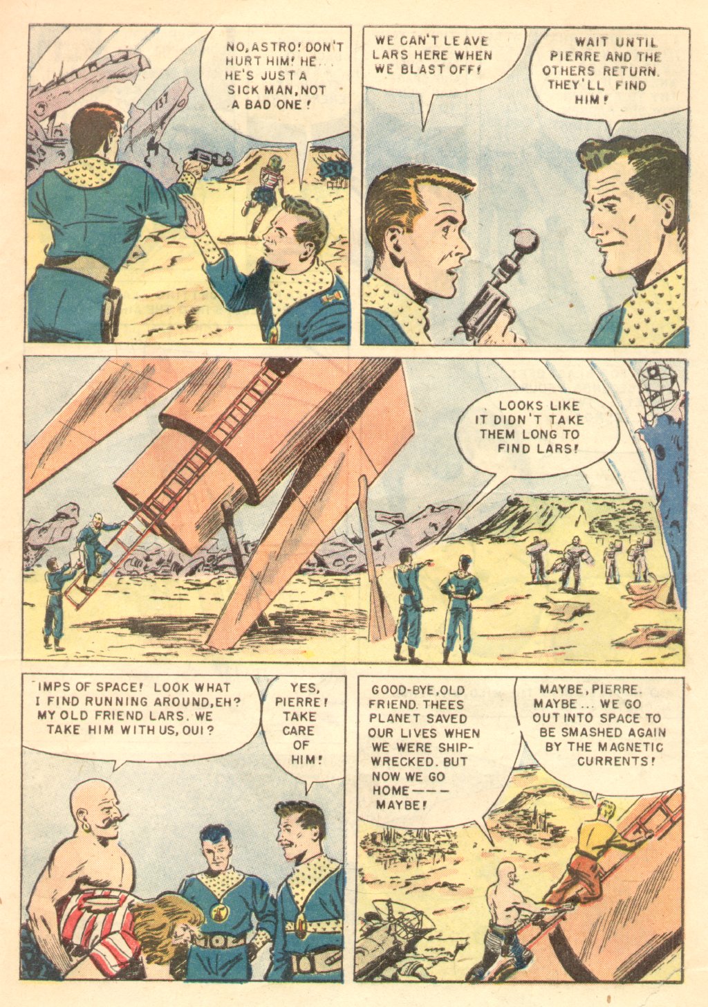 Read online Tom Corbett, Space Cadet comic -  Issue #8 - 33