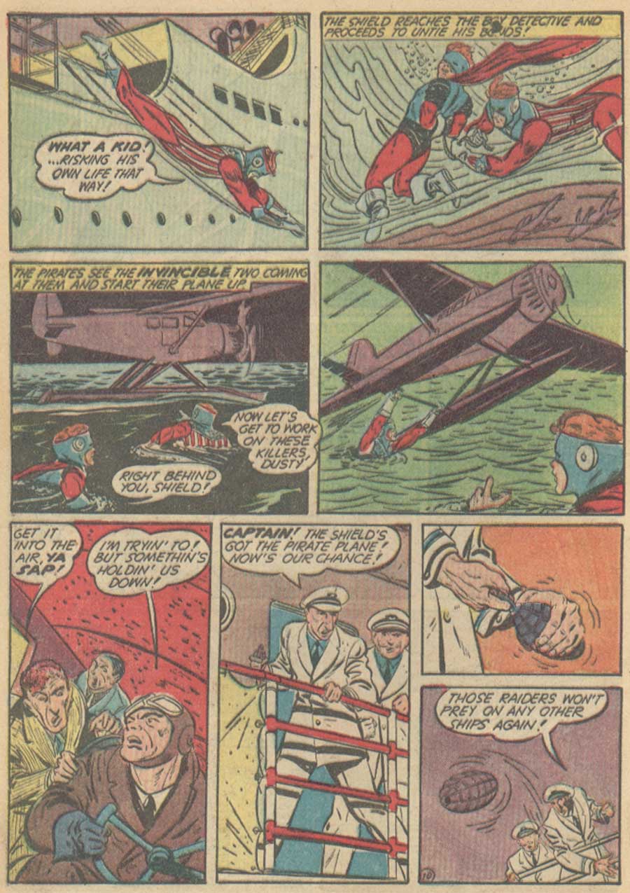 Read online Pep Comics comic -  Issue #14 - 12