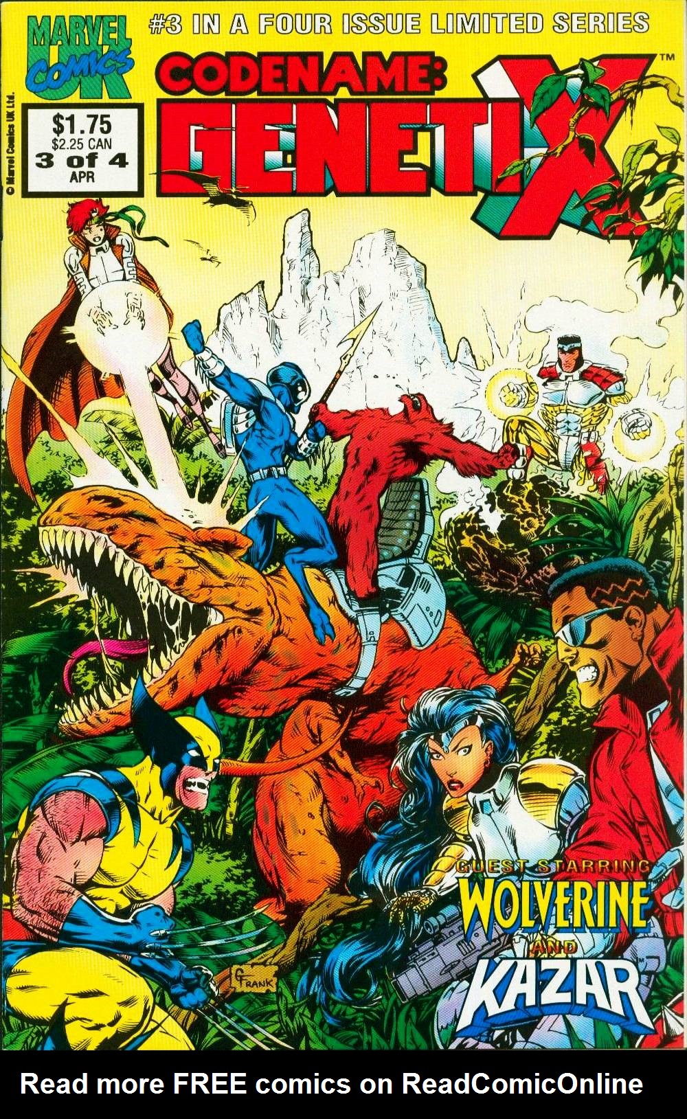 Read online Codename: Genetix comic -  Issue #3 - 1