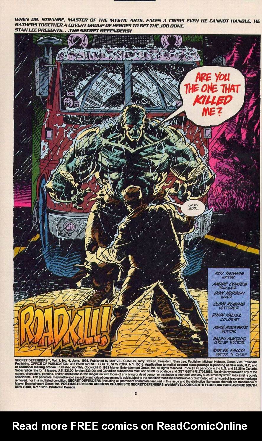 Read online Secret Defenders comic -  Issue #4 - 3