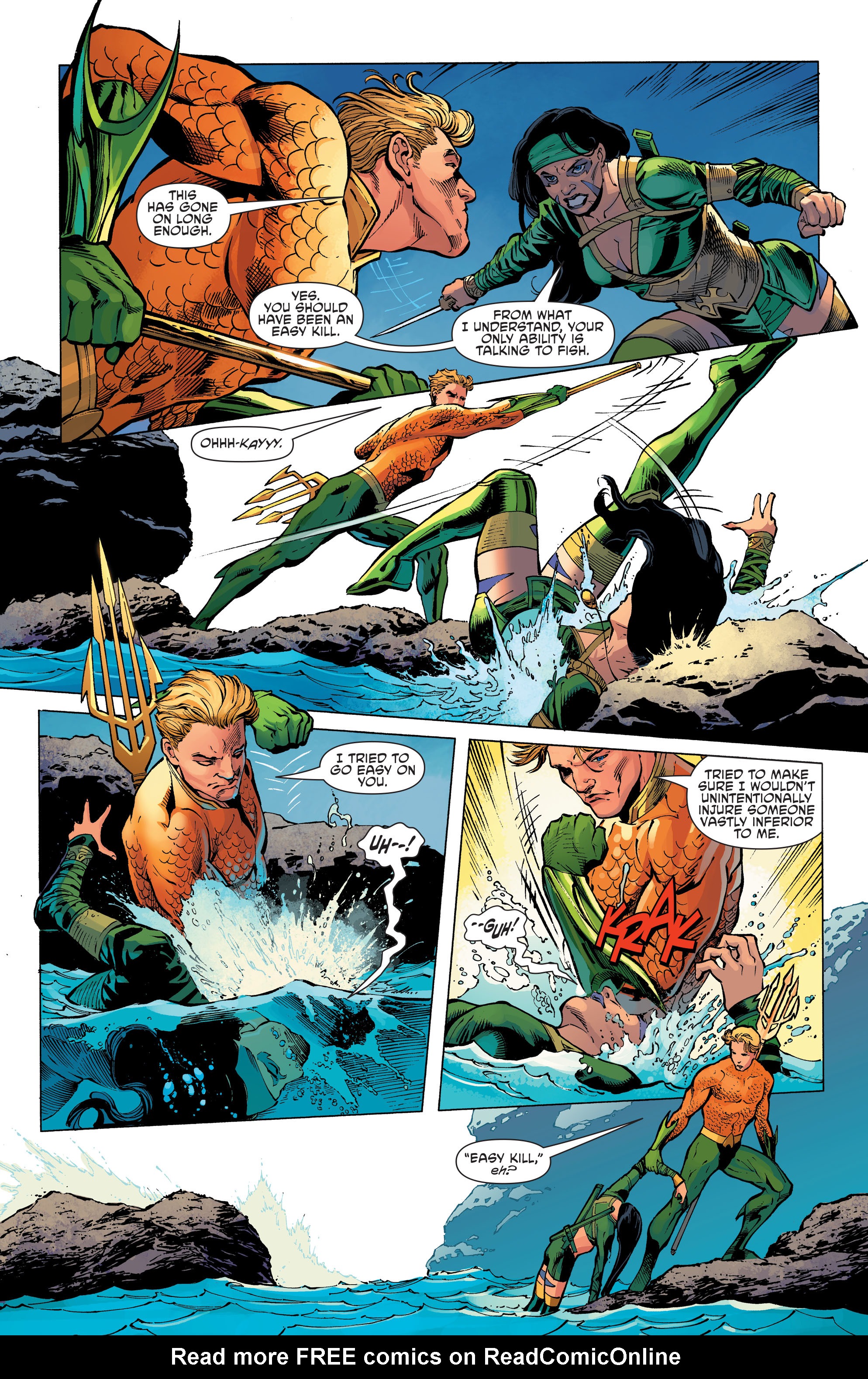 Read online Aquaman and the Others comic -  Issue #11 - 14