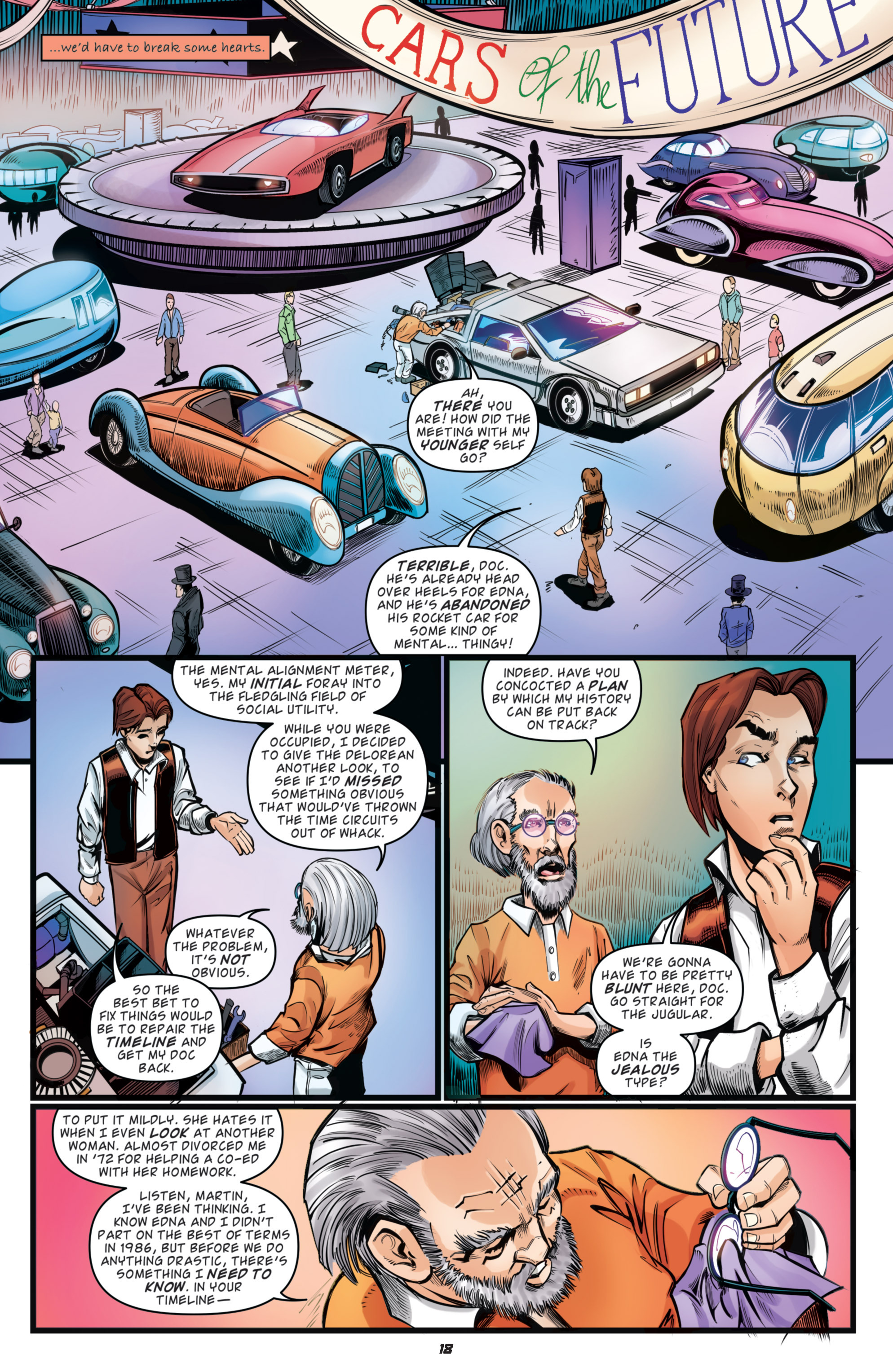 Read online Back to the Future: Citizen Brown comic -  Issue #4 - 20