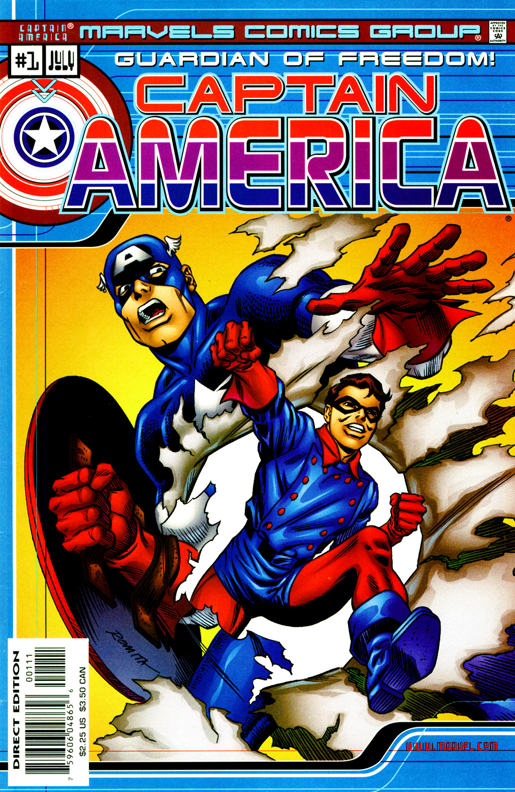 Read online Marvels Comics: Spider-Man comic -  Issue #Marvels Comics Captain America - 1