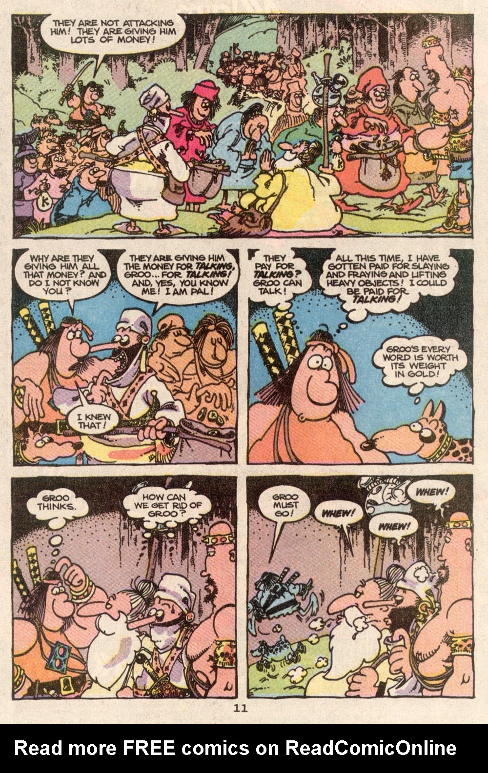 Read online Sergio Aragonés Groo the Wanderer comic -  Issue #66 - 8