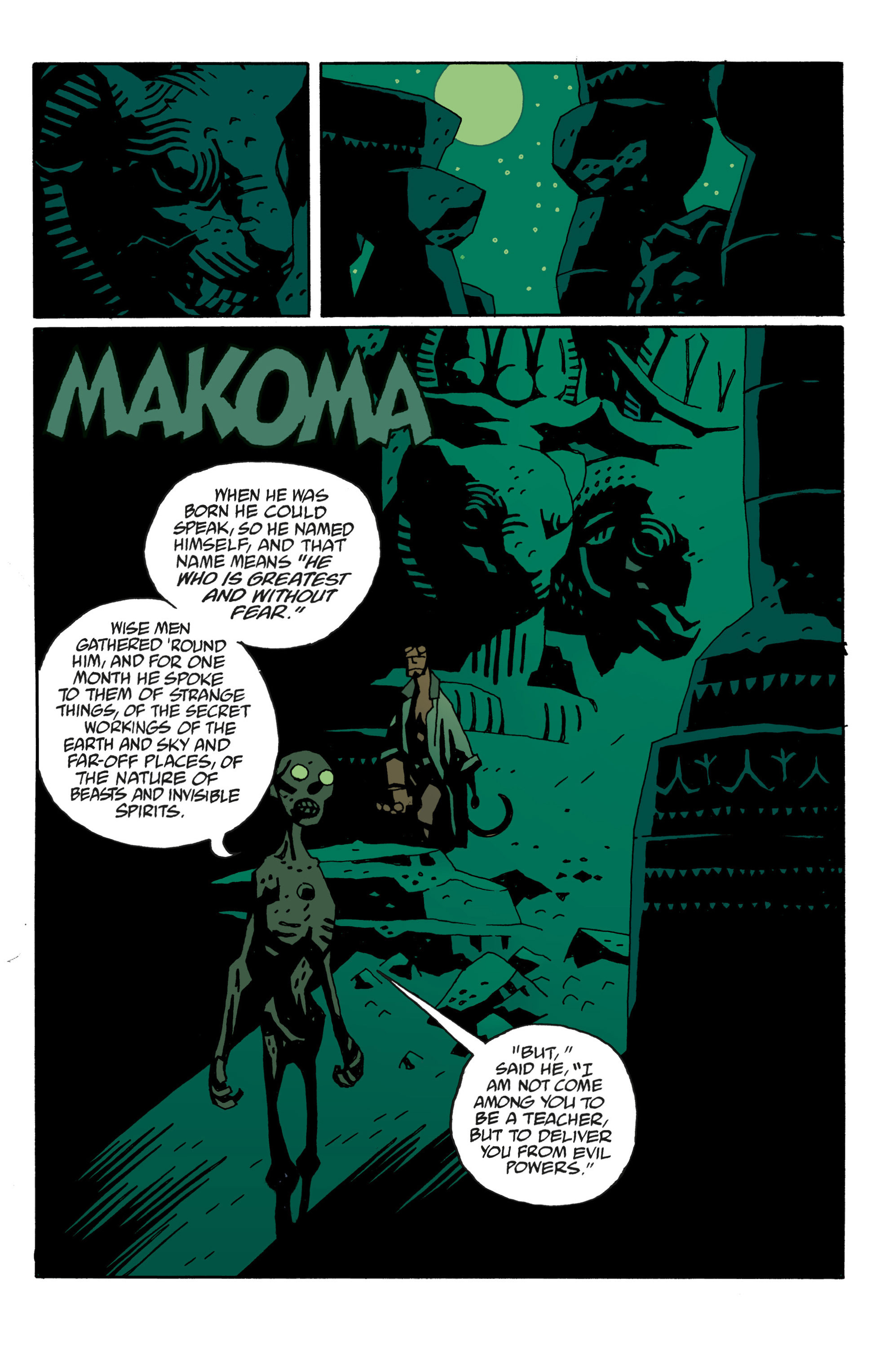 Read online Hellboy comic -  Issue #7 - 90