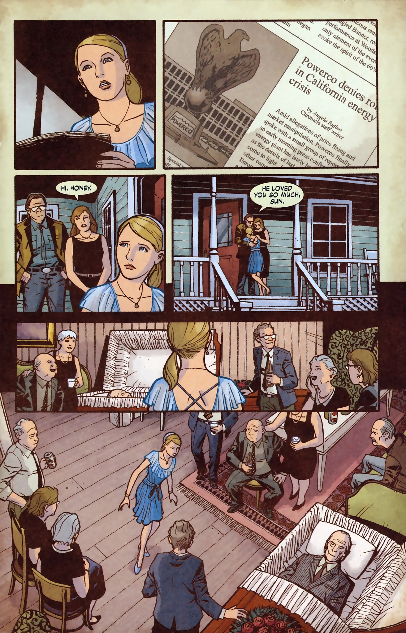 Read online Neil Young's Greendale comic -  Issue # TPB - 124