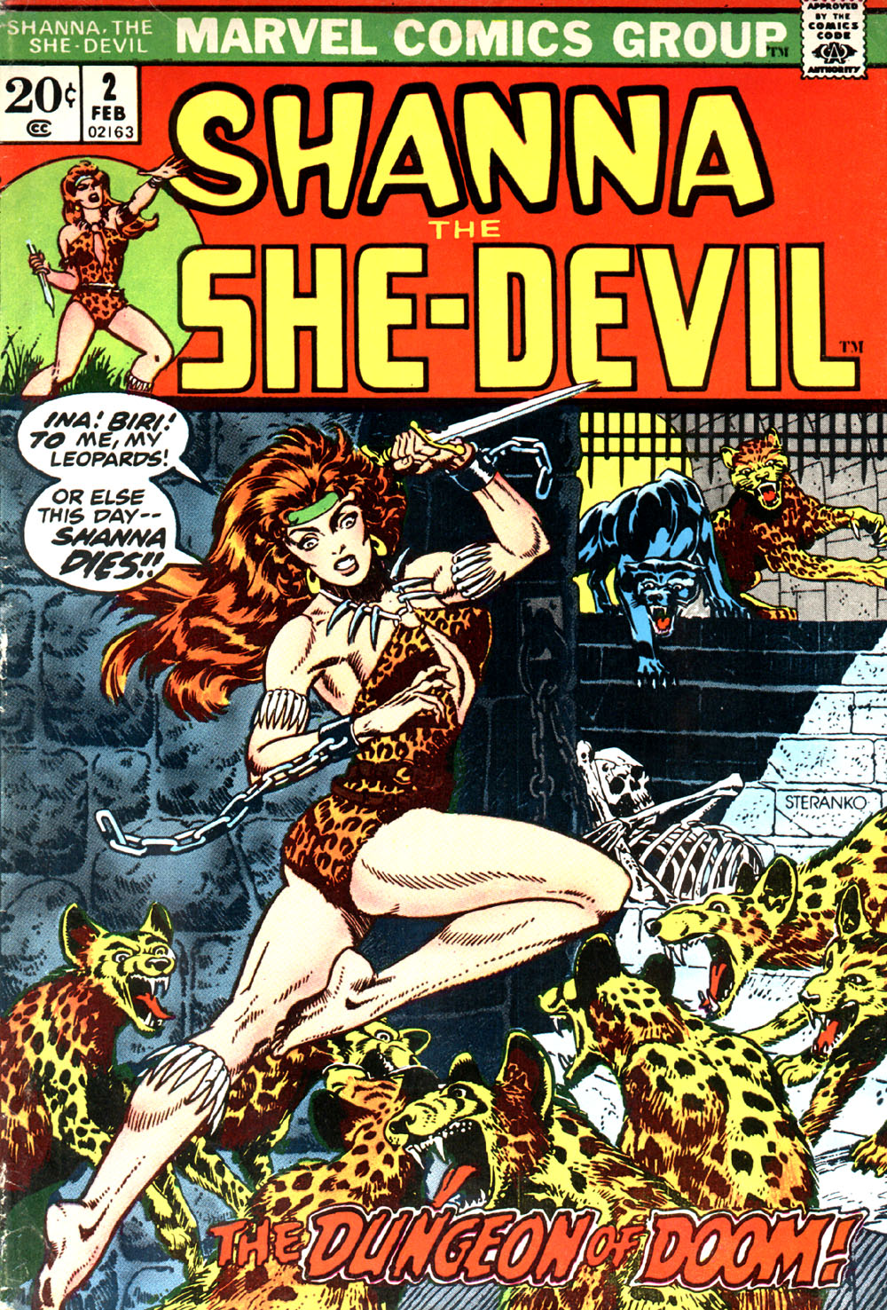 Read online Shanna, the She-Devil (1972) comic -  Issue #2 - 1