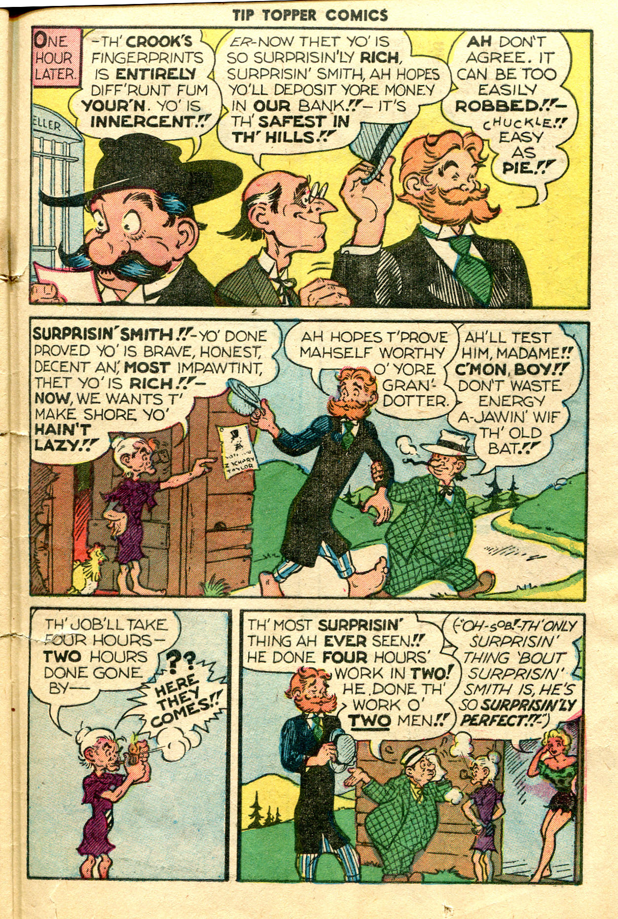 Read online Tip Topper Comics comic -  Issue #16 - 25