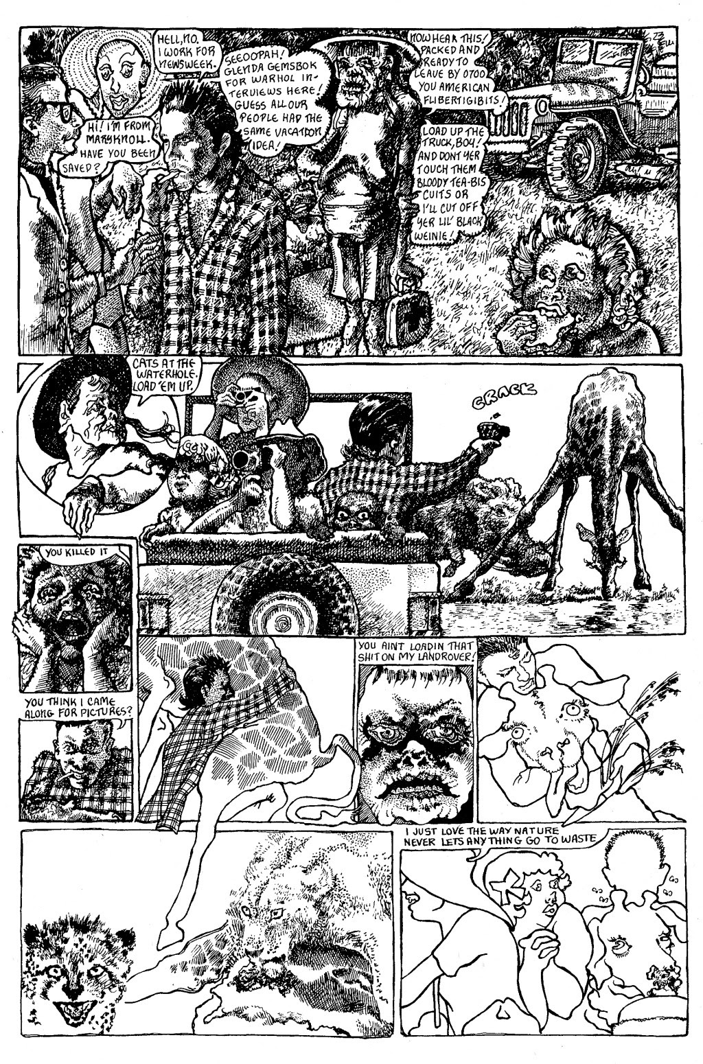 Read online Slow Death comic -  Issue #7 - 30
