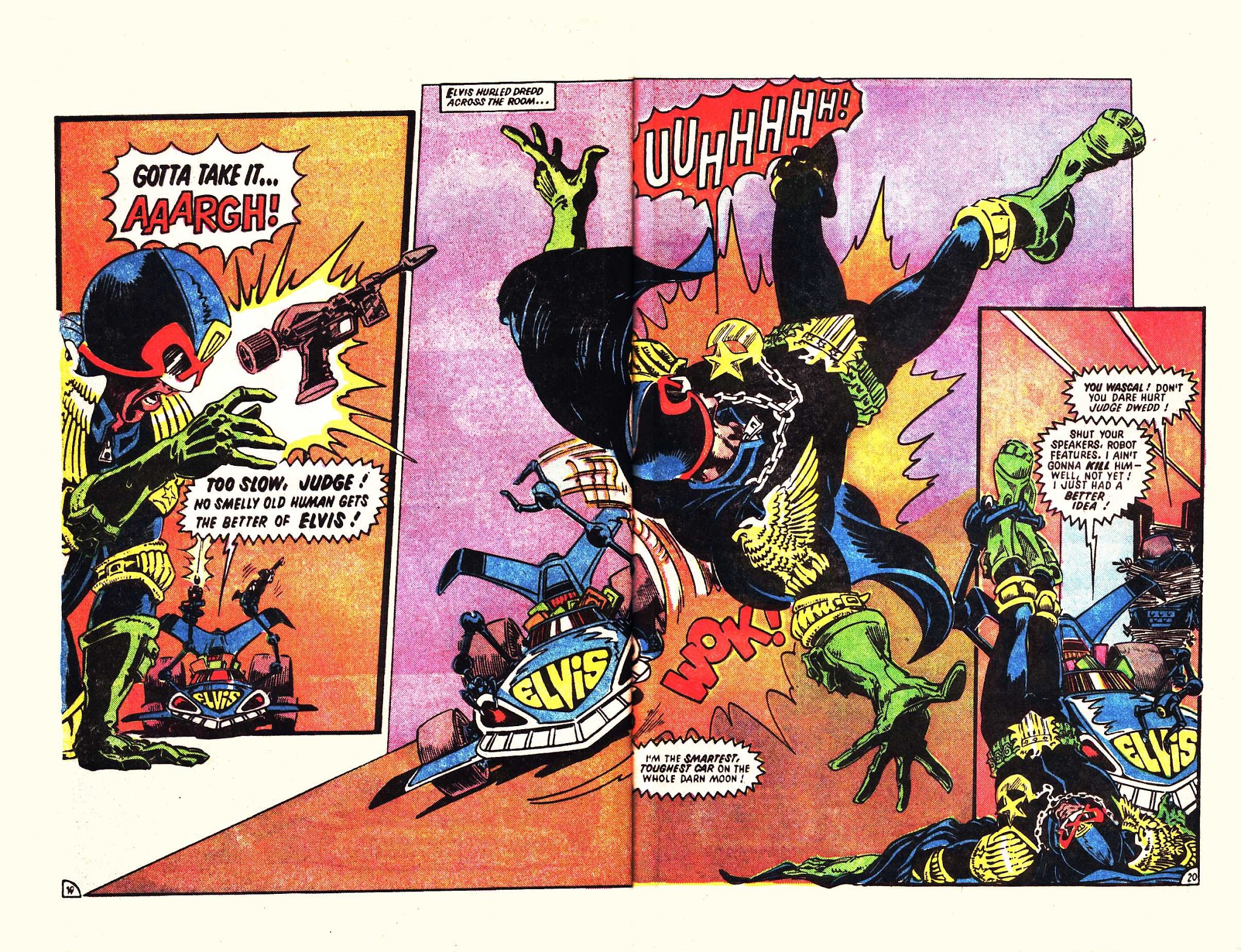 Read online Judge Dredd: The Early Cases comic -  Issue #6 - 25