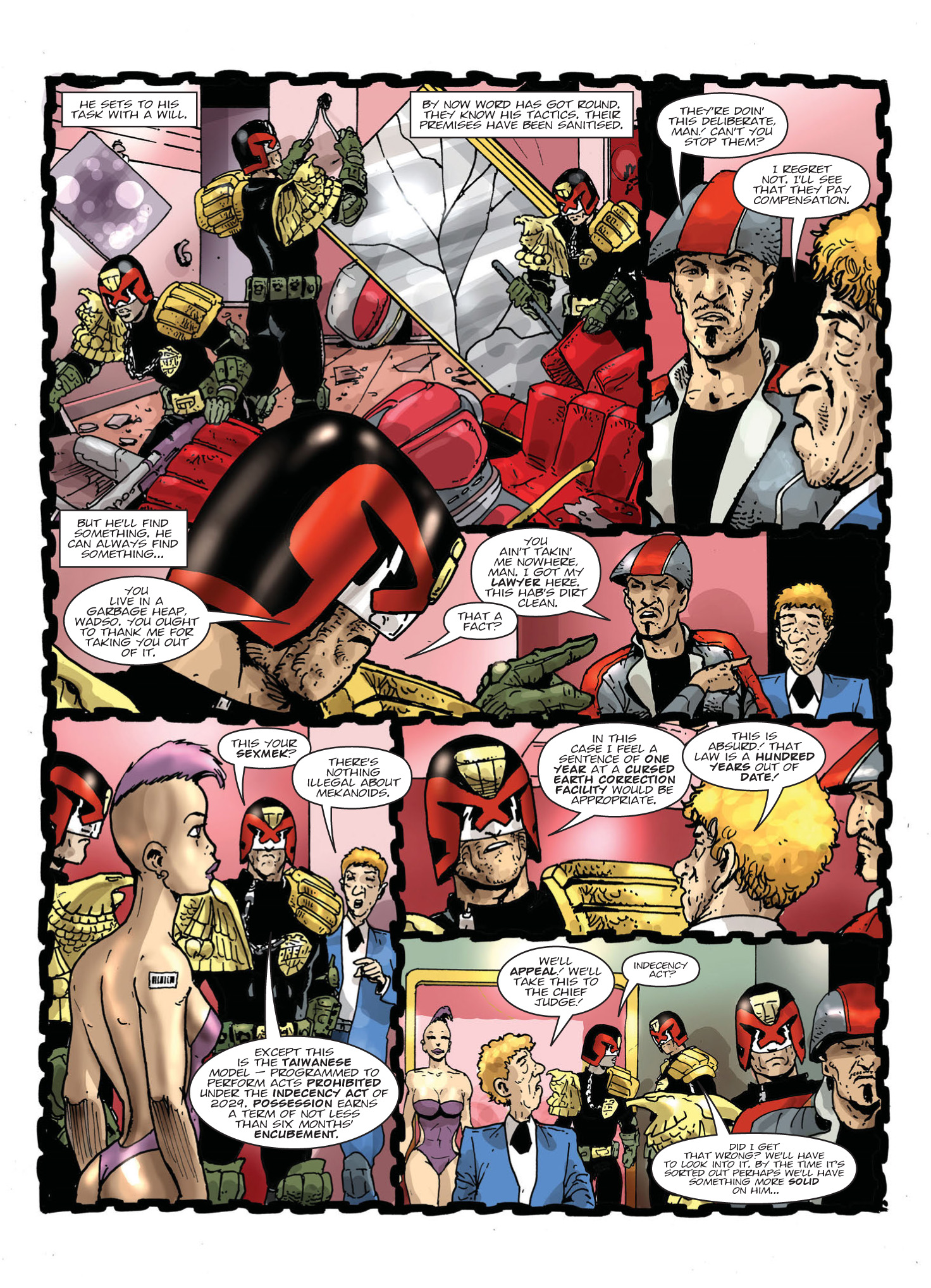 Read online Judge Dredd Megazine (Vol. 5) comic -  Issue #396 - 105