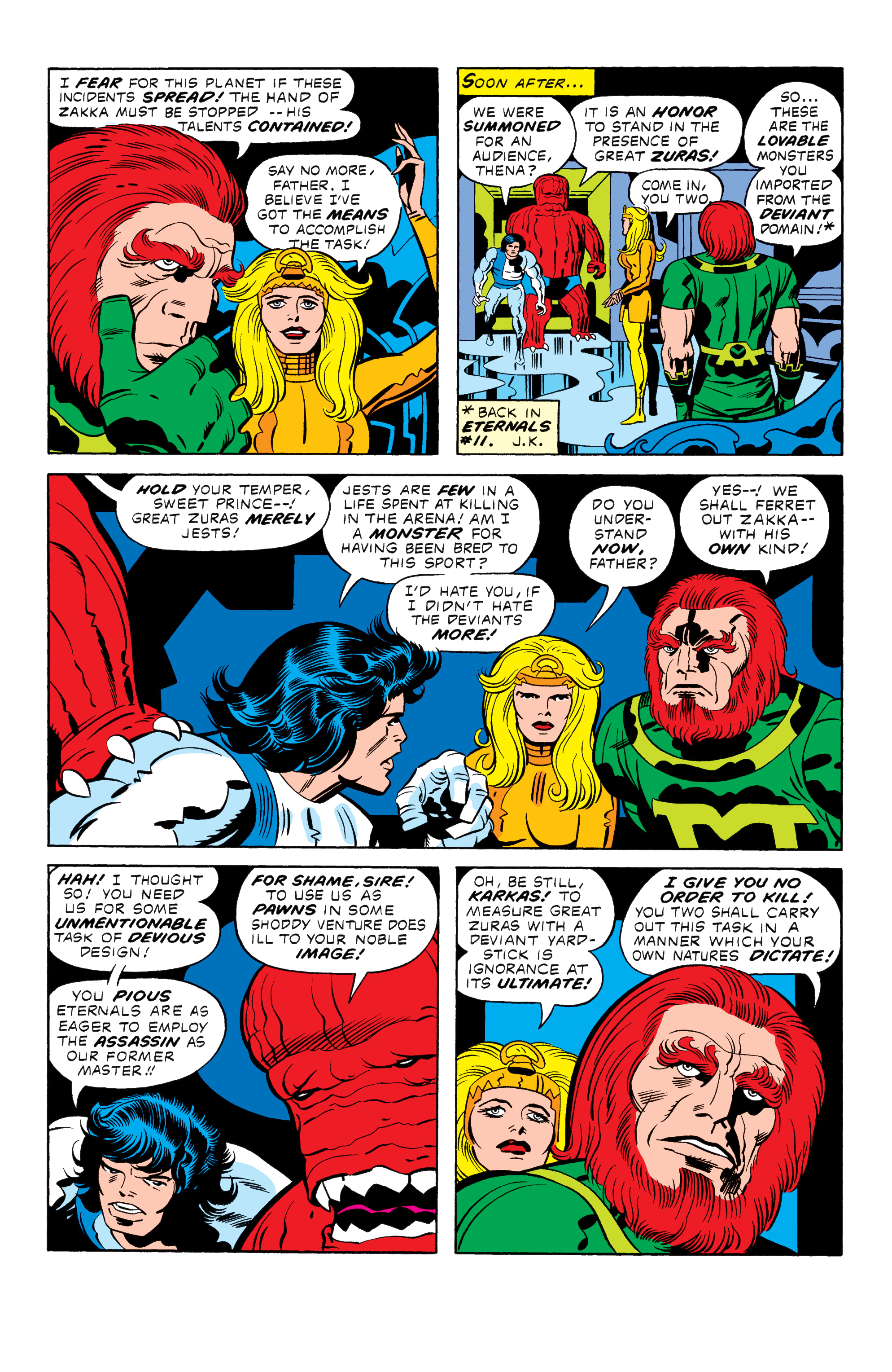 Read online The Eternals by Jack Kirby: The Complete Collection comic -  Issue # TPB (Part 3) - 15