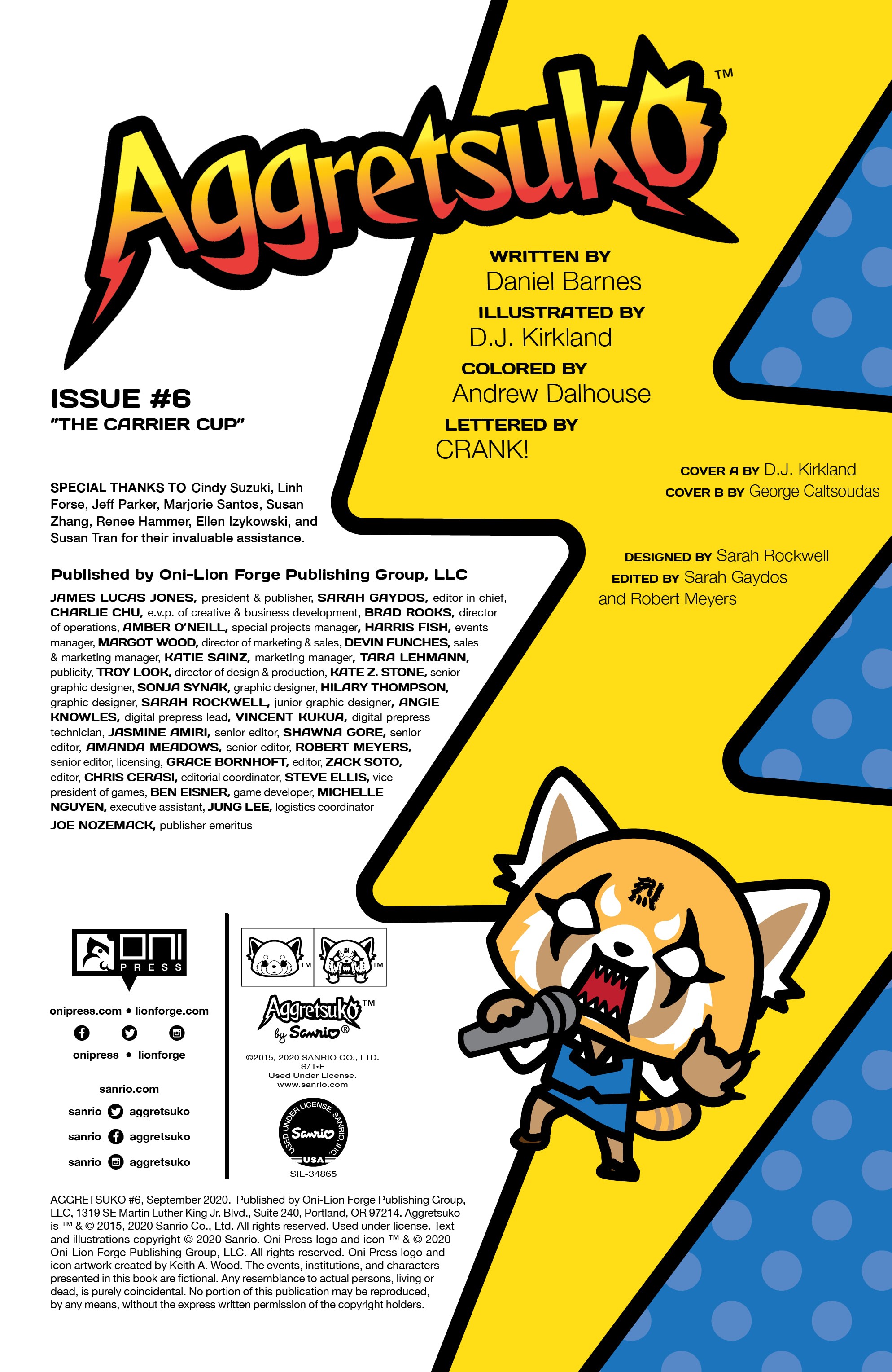 Read online Aggretsuko comic -  Issue #6 - 2