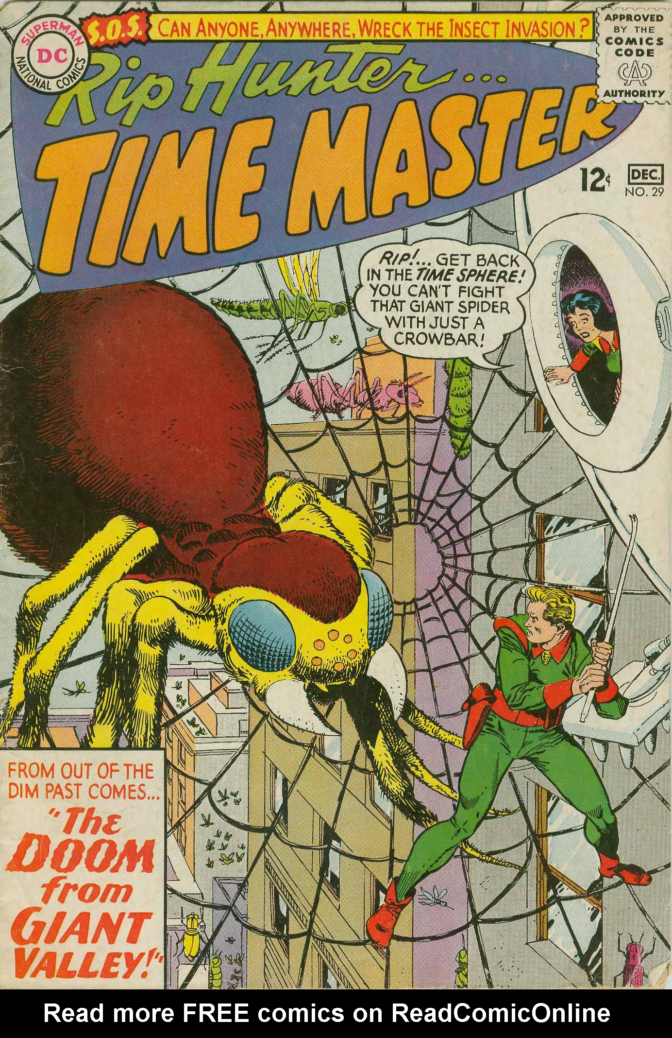 Read online Rip Hunter...Time Master comic -  Issue #29 - 1