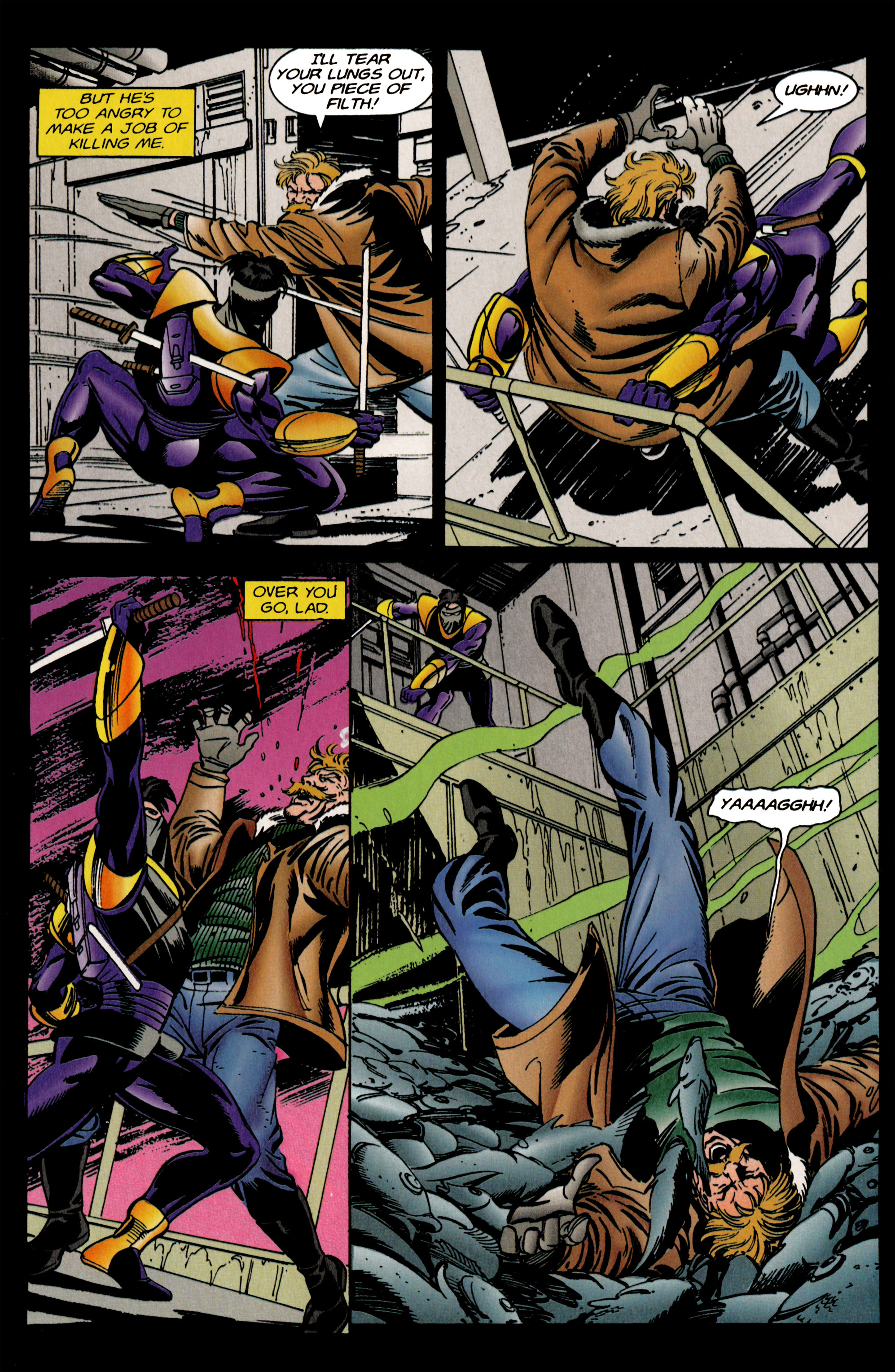 Read online Ninjak (1994) comic -  Issue #18 - 19