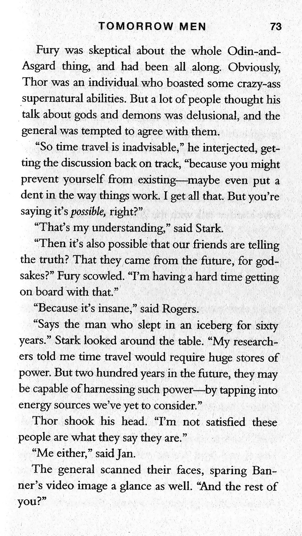 Read online The Ultimates: Tomorrow Men comic -  Issue # TPB (Part 1) - 80