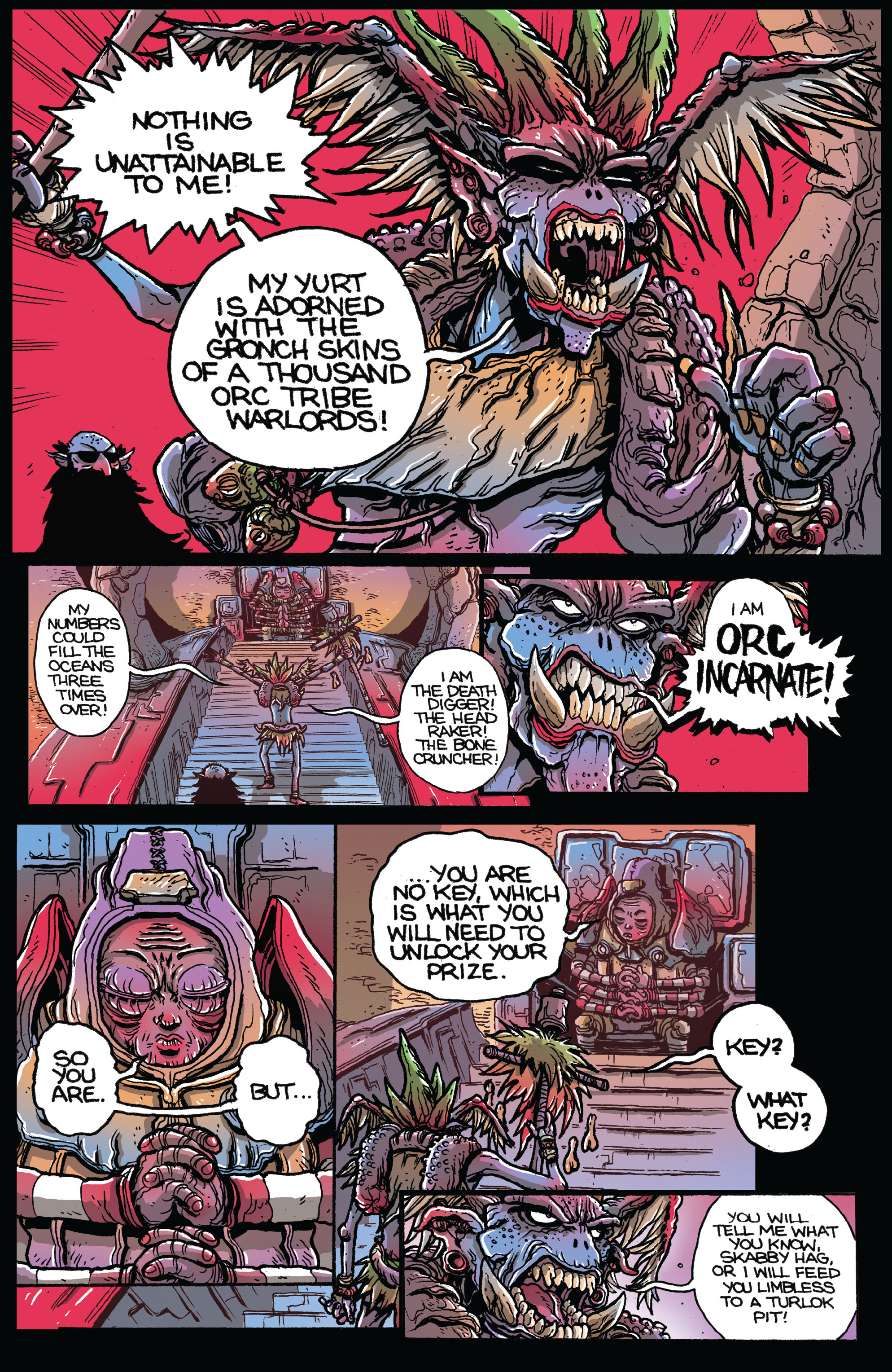Read online Orc Stain comic -  Issue #1 - 9