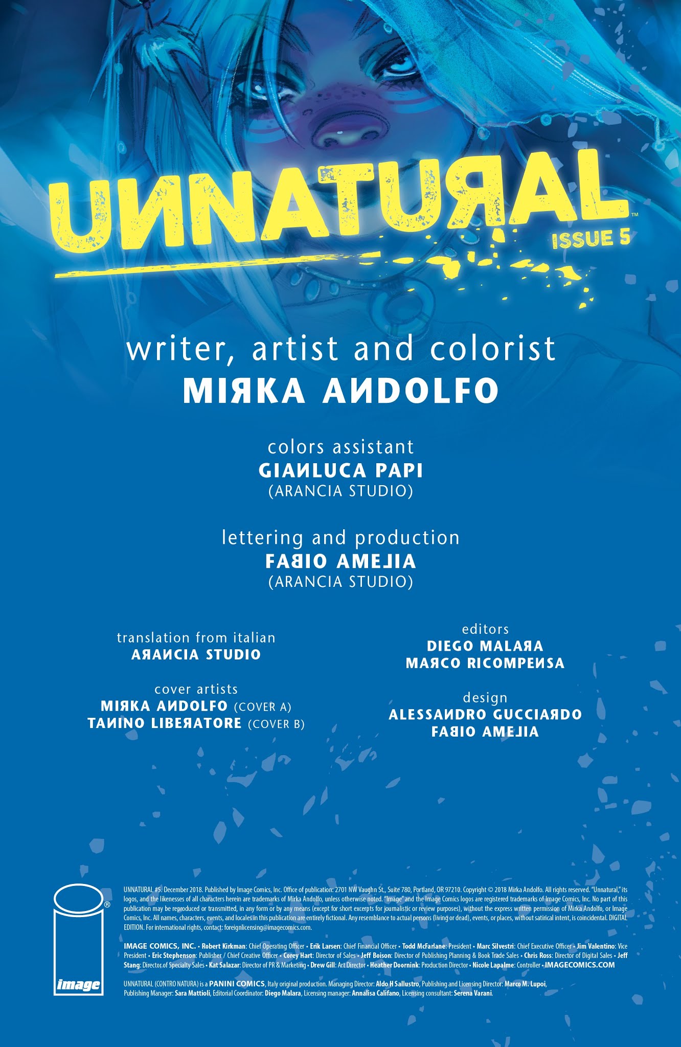 Read online Unnatural comic -  Issue #5 - 2