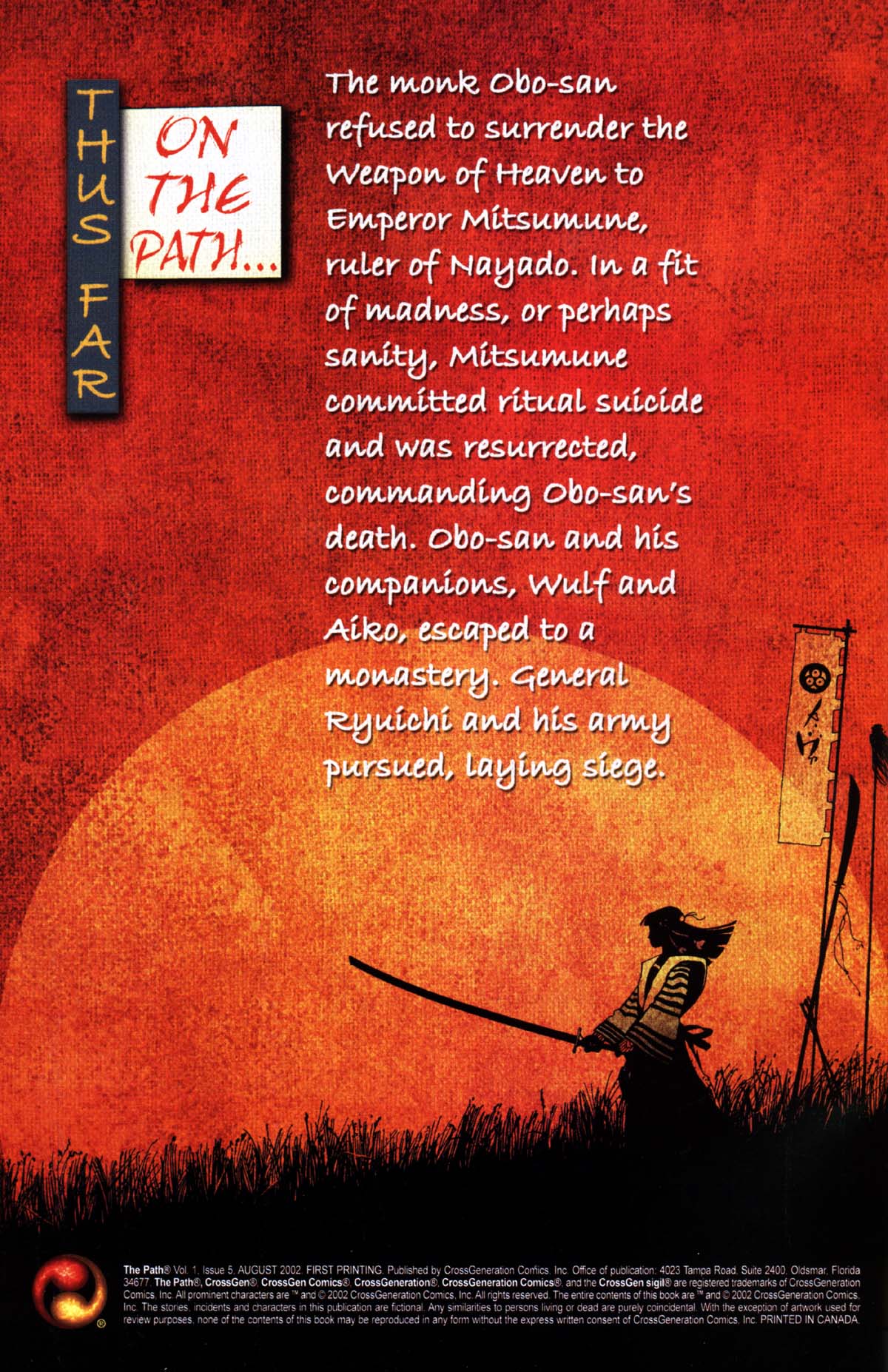 Read online The Path comic -  Issue #5 - 2