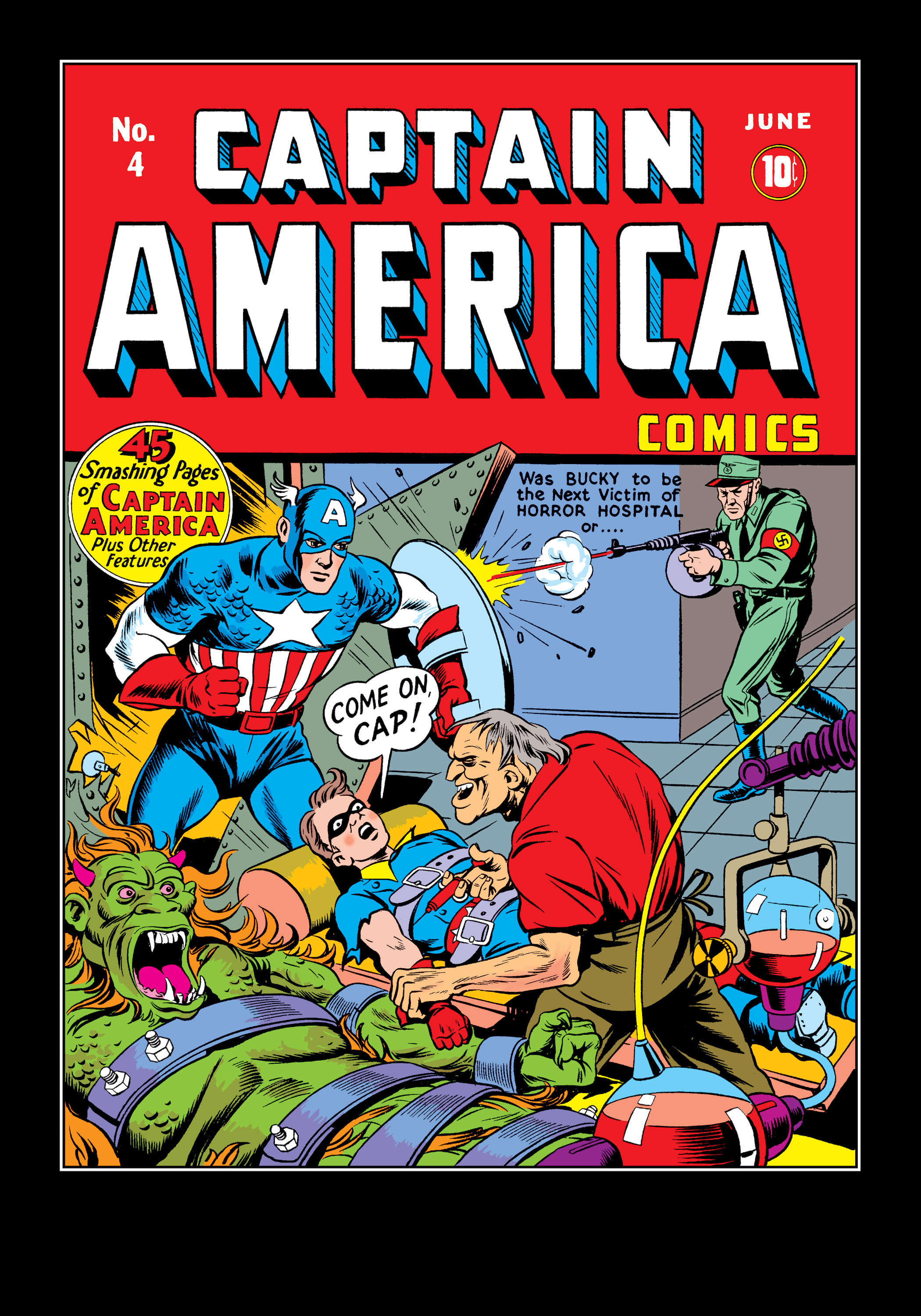 Read online Marvel Masterworks: Golden Age Captain America comic -  Issue # TPB 1 (Part 3) - 9
