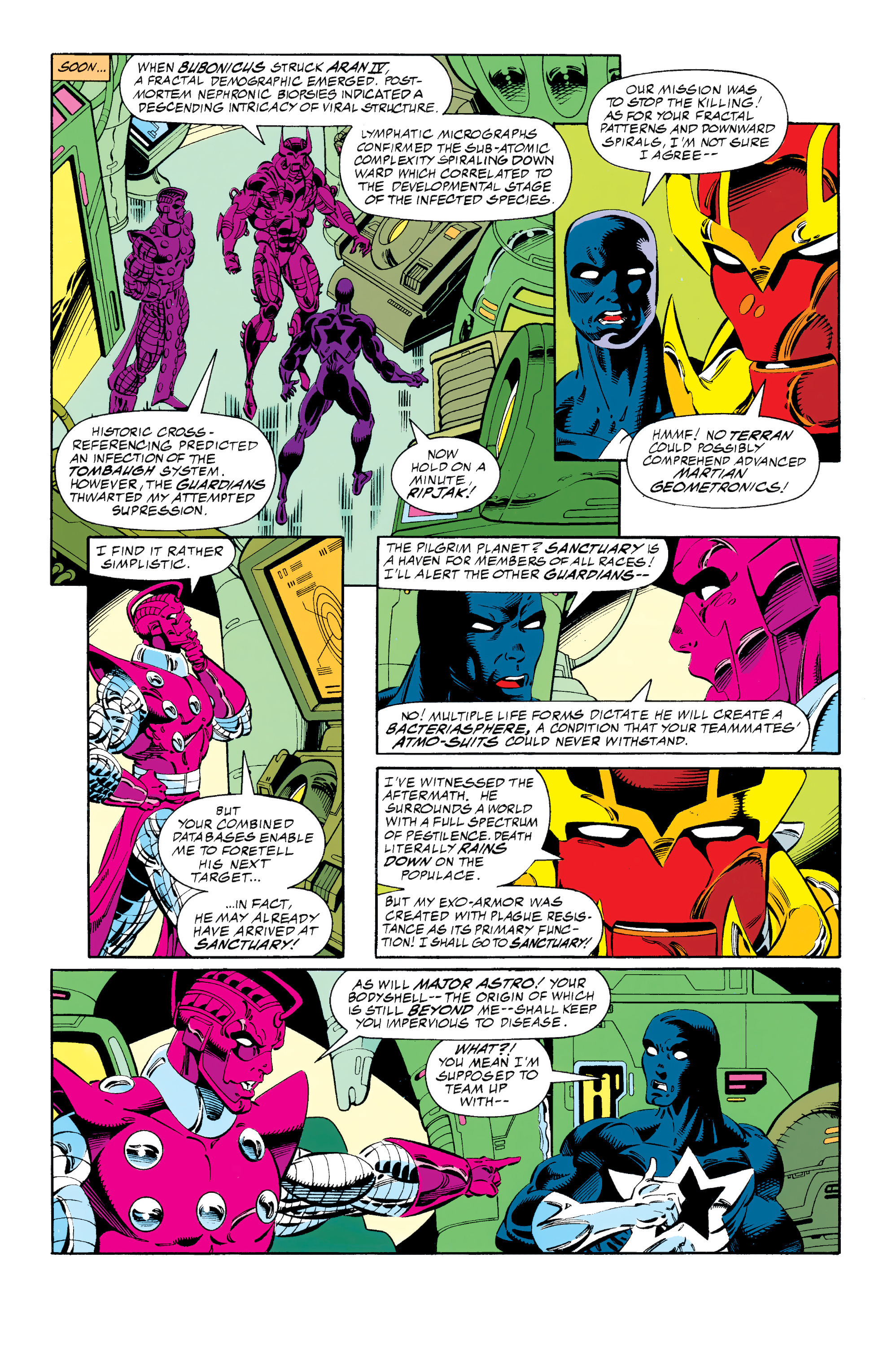 Read online Guardians of the Galaxy (1990) comic -  Issue # _TPB In The Year 3000 3 (Part 3) - 21