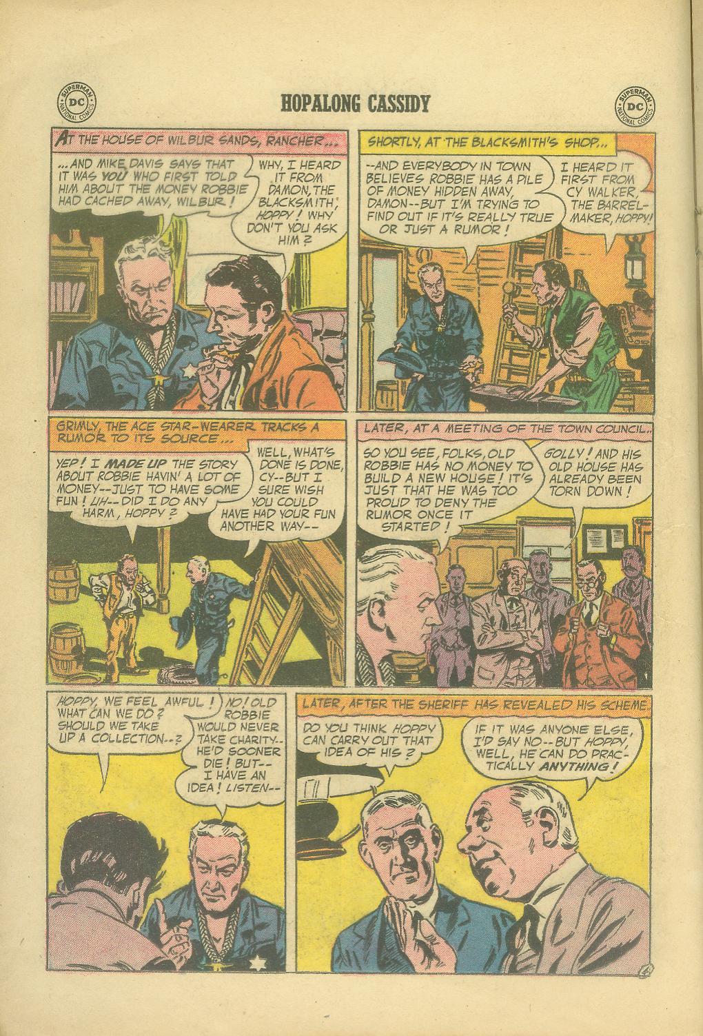 Read online Hopalong Cassidy comic -  Issue #111 - 16