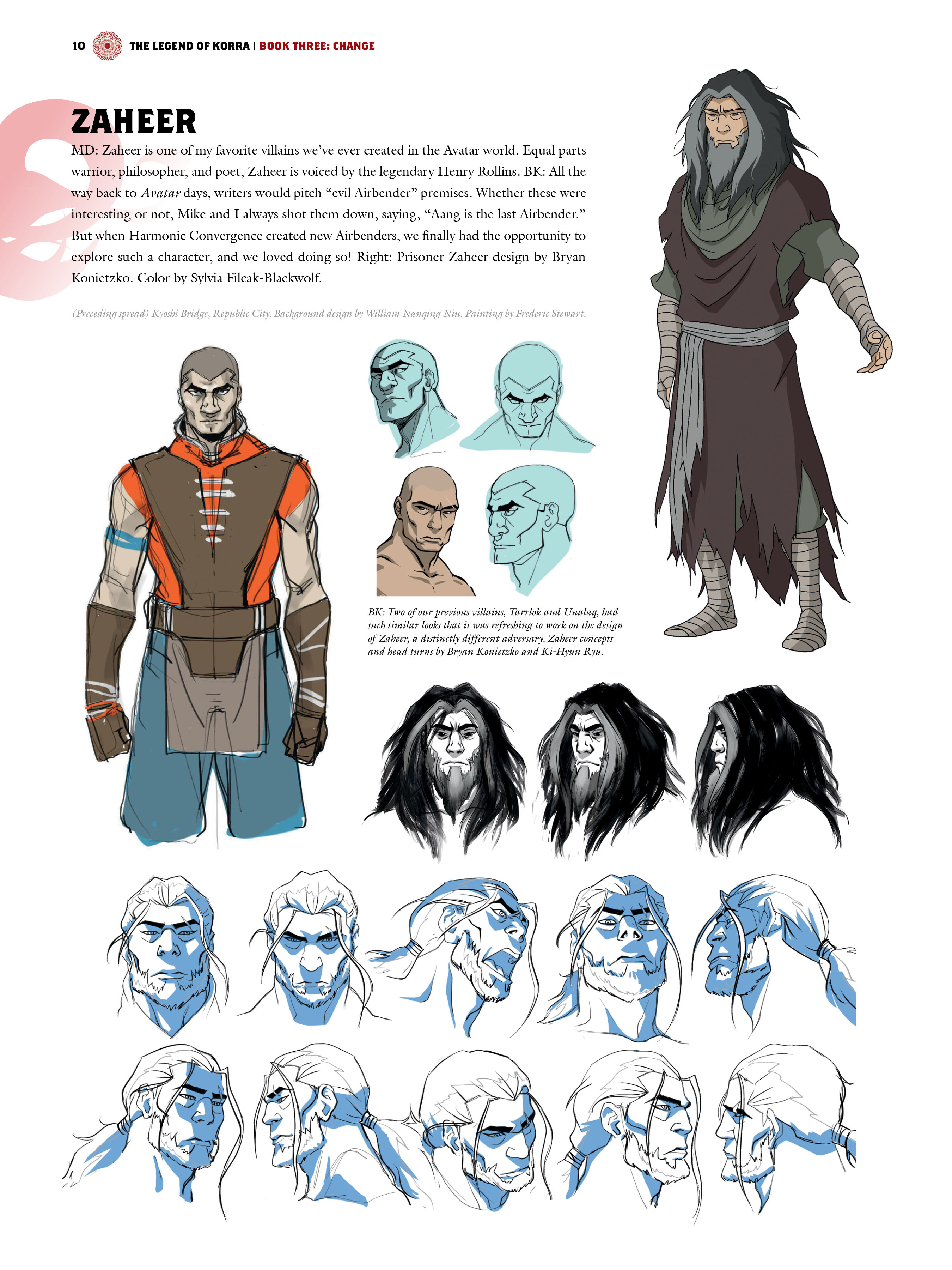 Read online The Legend of Korra: The Art of the Animated Series comic -  Issue # TPB 3 - 11