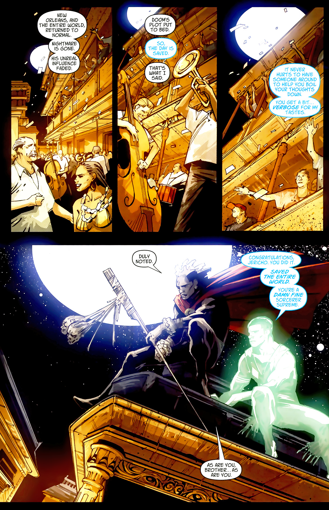 Read online Doctor Voodoo: Avenger of the Supernatural comic -  Issue #5 - 20
