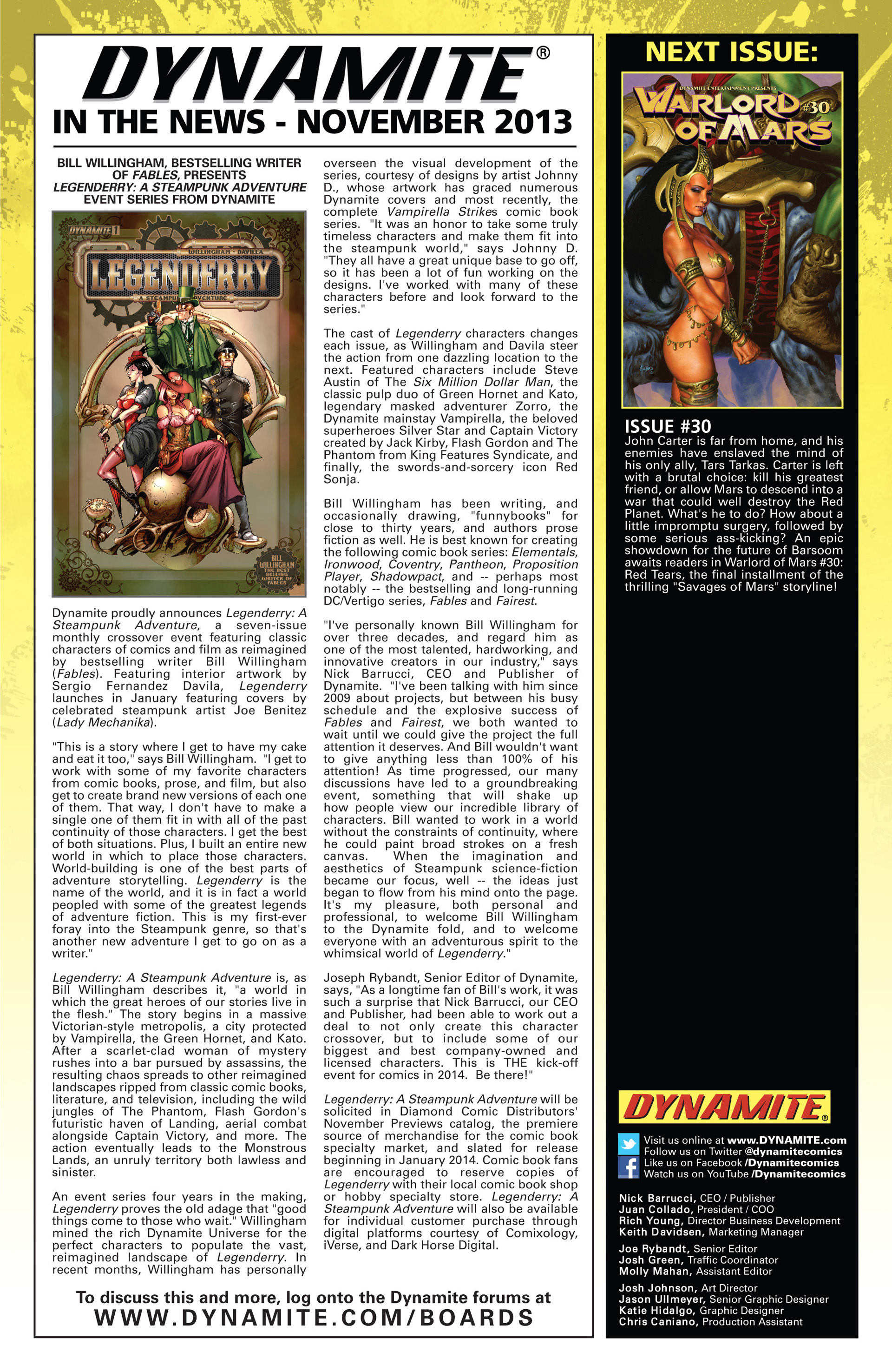 Read online Warlord of Mars comic -  Issue #29 - 26