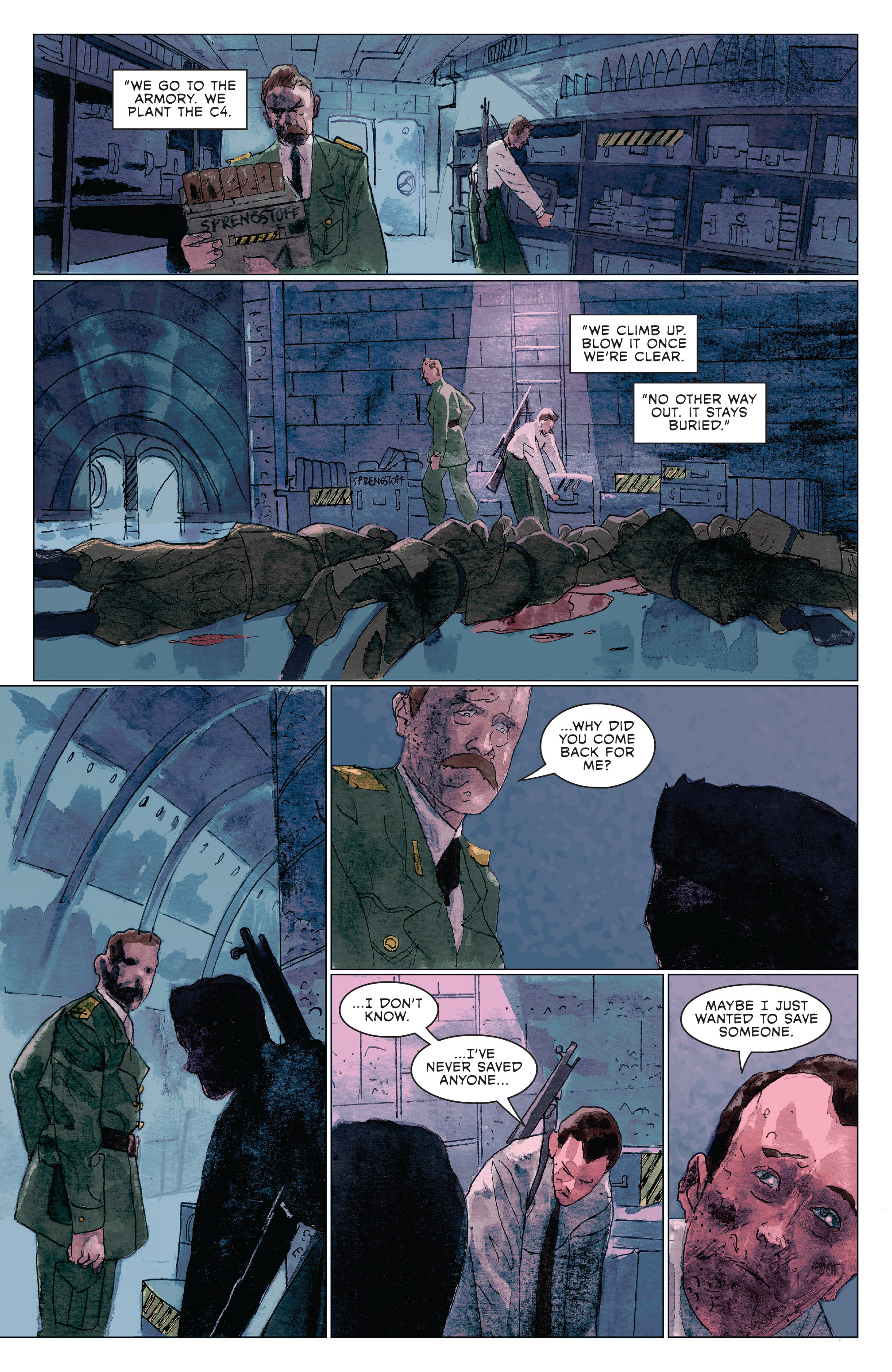 Read online Strange Skies Over East Berlin comic -  Issue #4 - 13