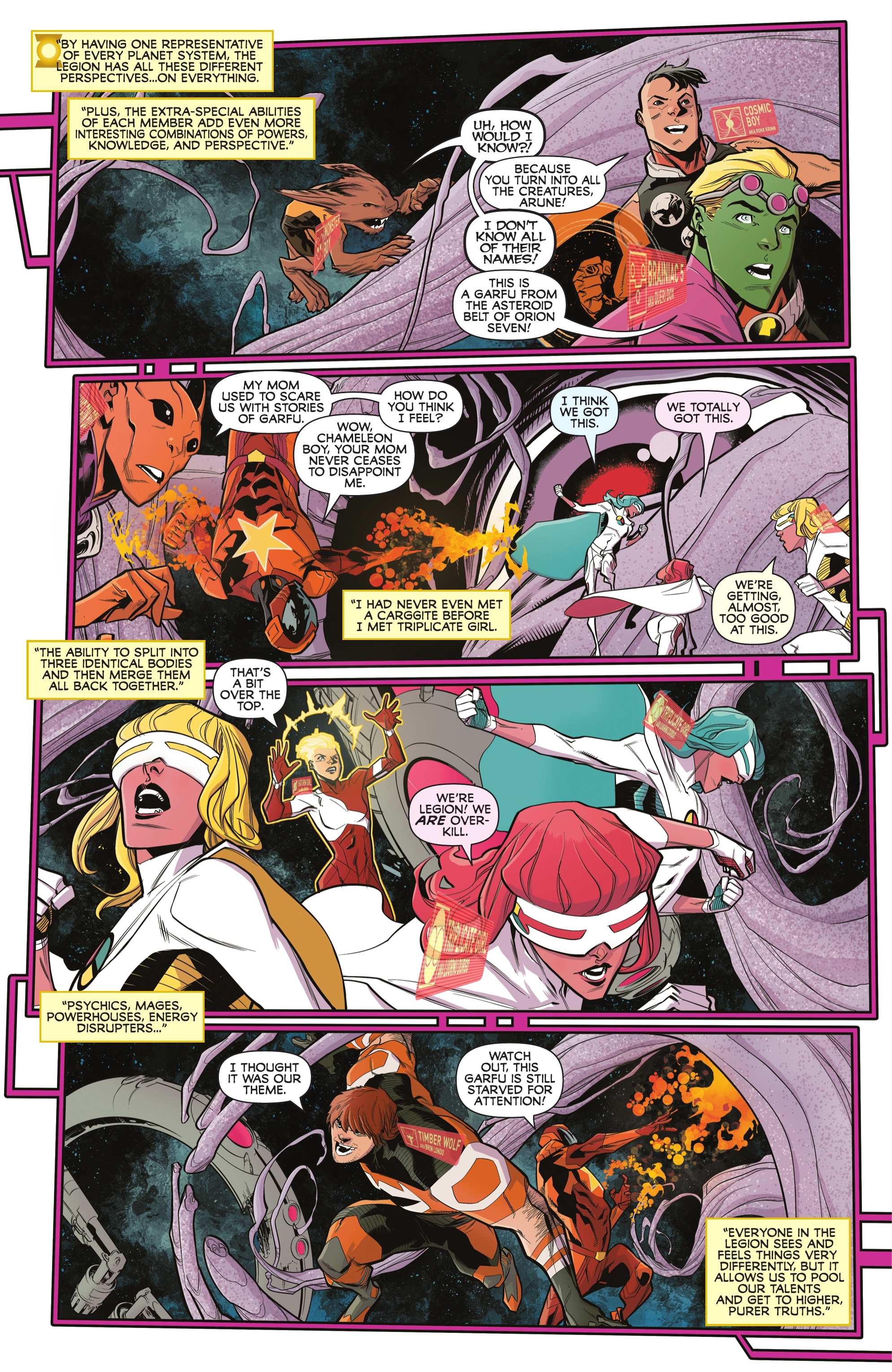 Read online Justice League vs. The Legion of Super-Heroes comic -  Issue #1 - 5