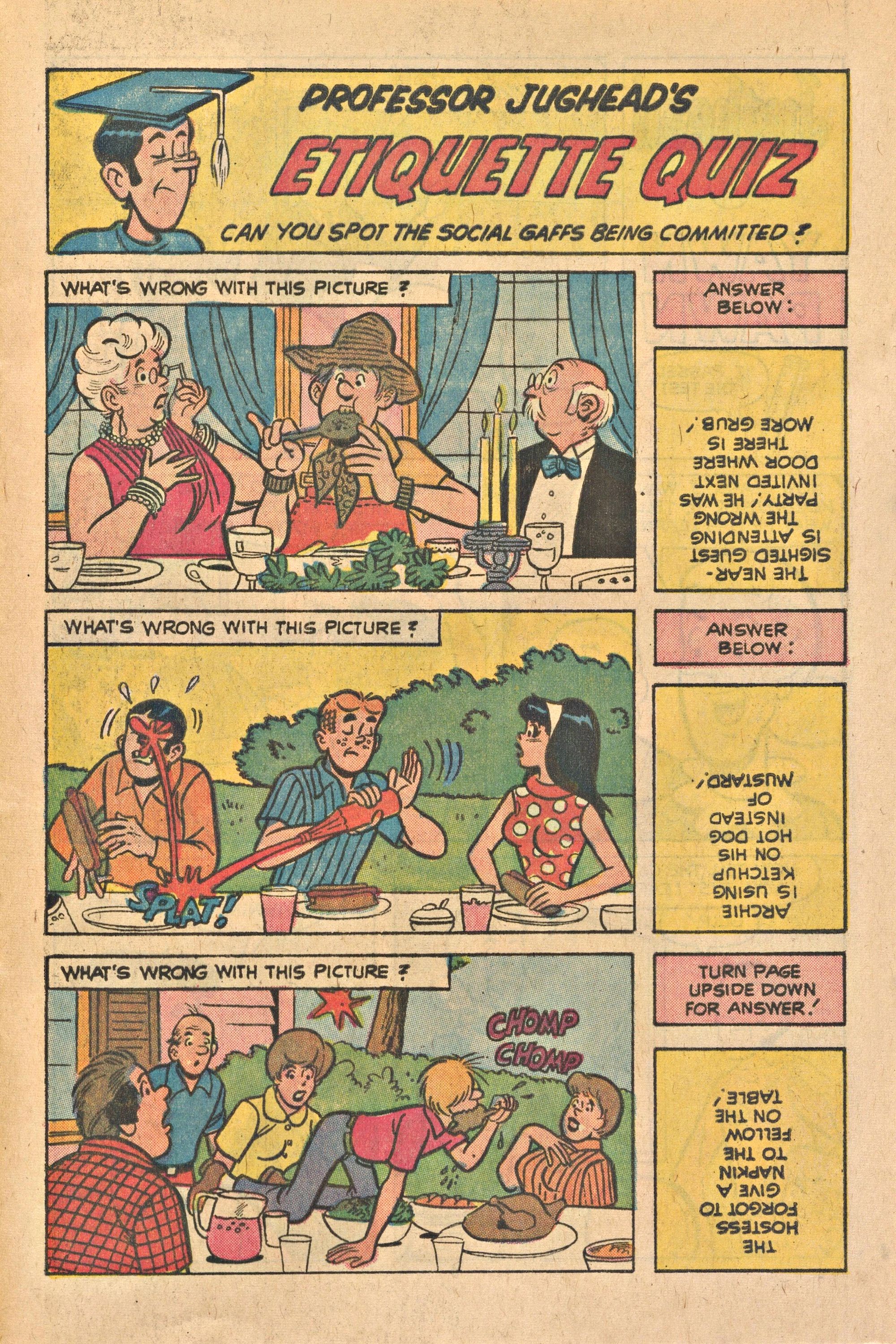 Read online Jughead's Jokes comic -  Issue #32 - 21