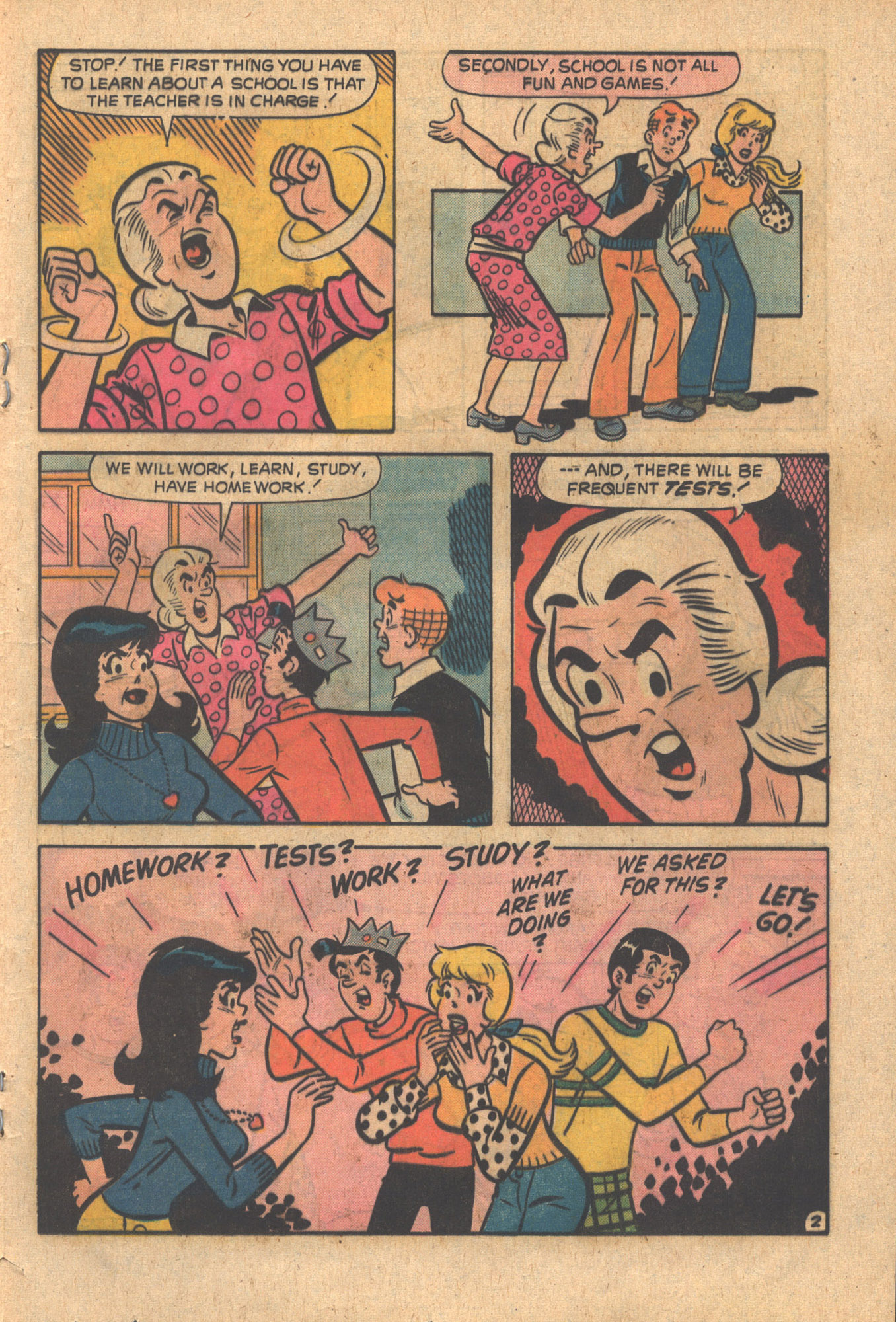 Read online Archie at Riverdale High (1972) comic -  Issue #17 - 21