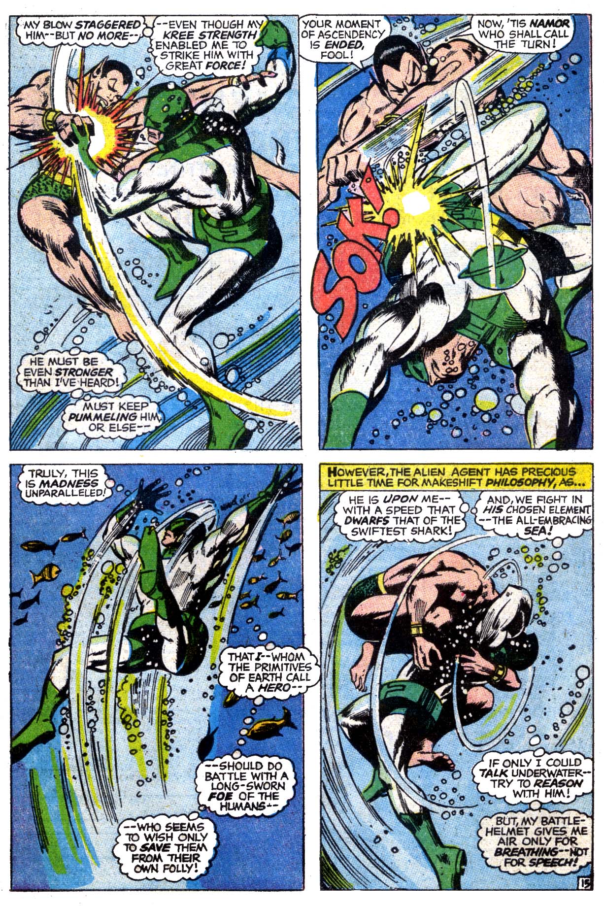 Read online Captain Marvel (1968) comic -  Issue #4 - 16
