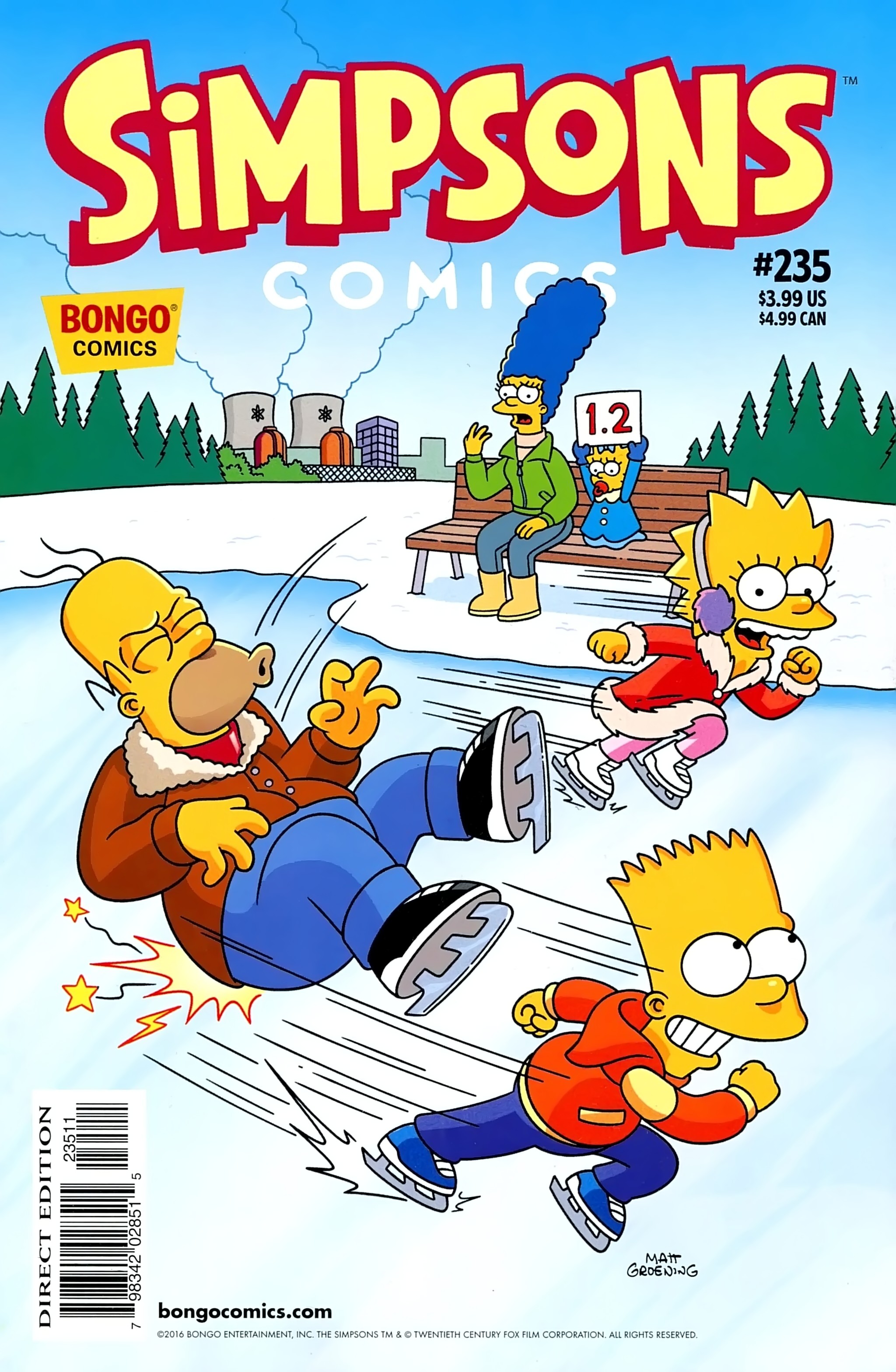 Read online Simpsons Comics comic -  Issue #235 - 1