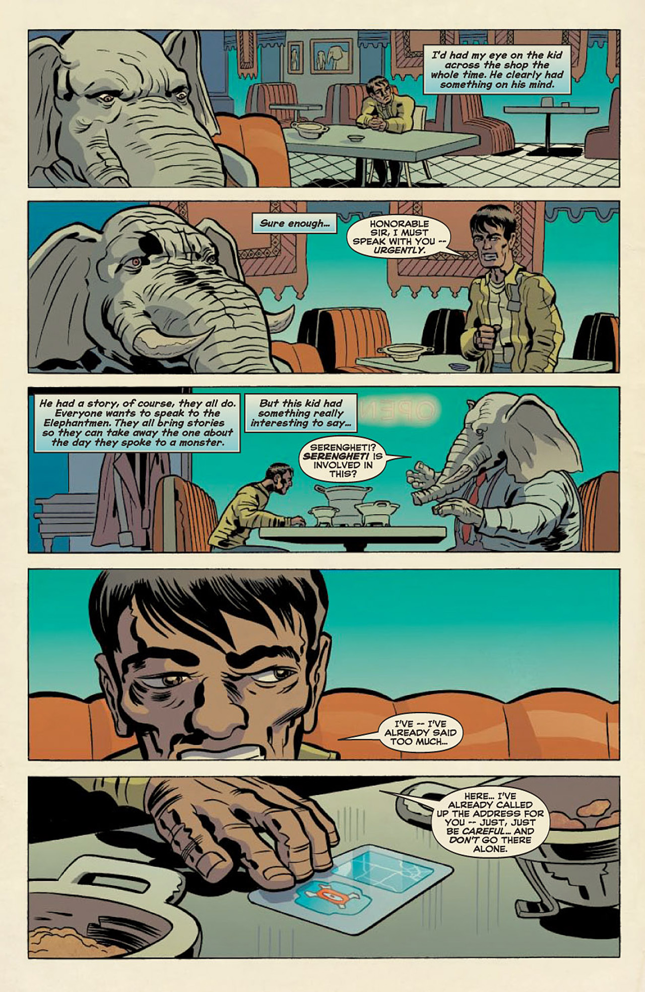 Read online Elephantmen comic -  Issue #3 - 7