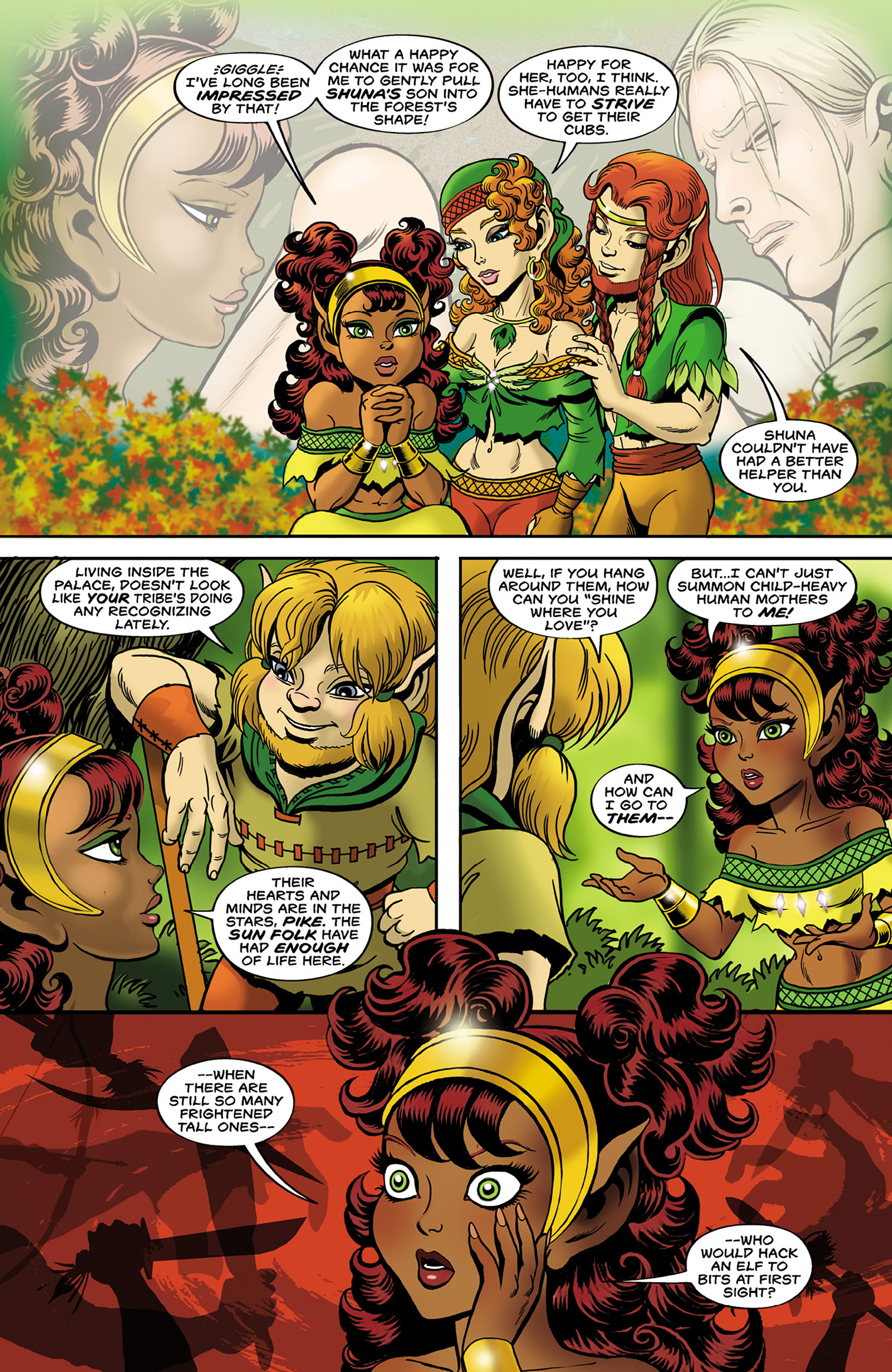 Read online ElfQuest: The Final Quest comic -  Issue #7 - 10