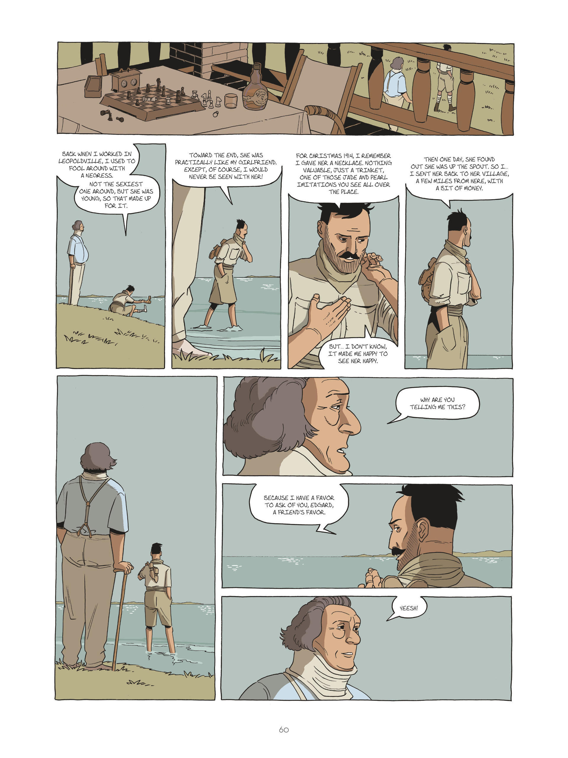 Read online Zidrou-Beuchot's African Trilogy comic -  Issue # TPB 2 - 60