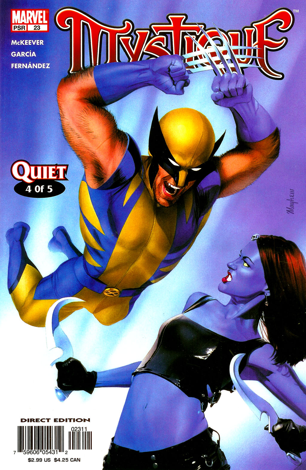 Read online Mystique comic -  Issue #23 - 1