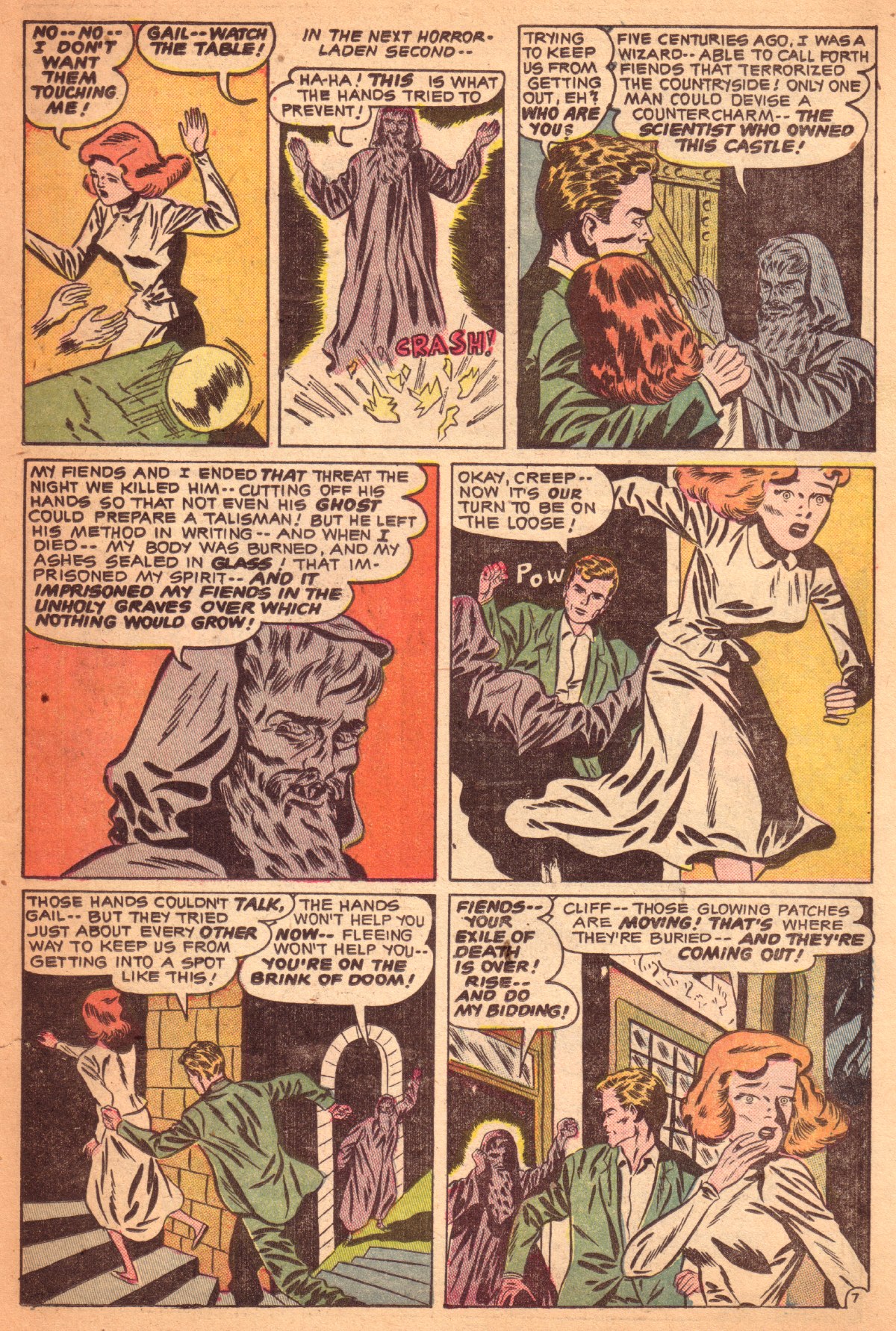Read online Adventures Into The Unknown comic -  Issue #29 - 39