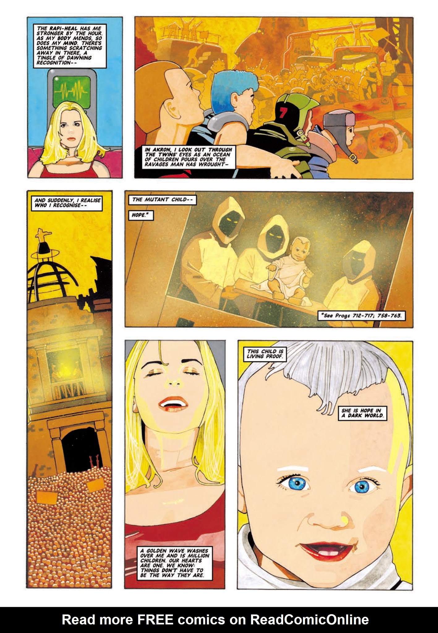 Read online Judge Anderson: The Psi Files comic -  Issue # TPB 3 - 199