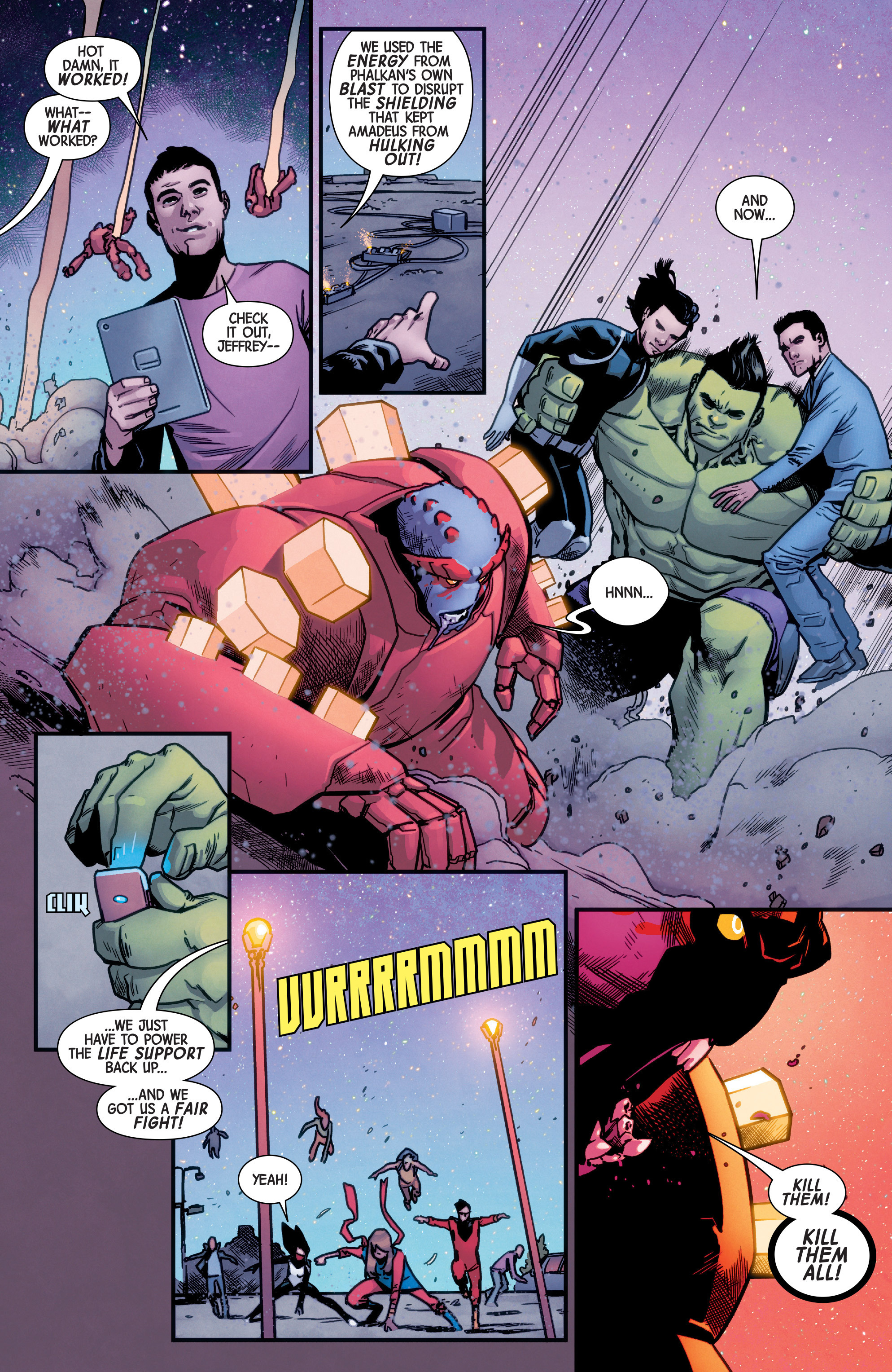 Read online Totally Awesome Hulk comic -  Issue #17 - 19