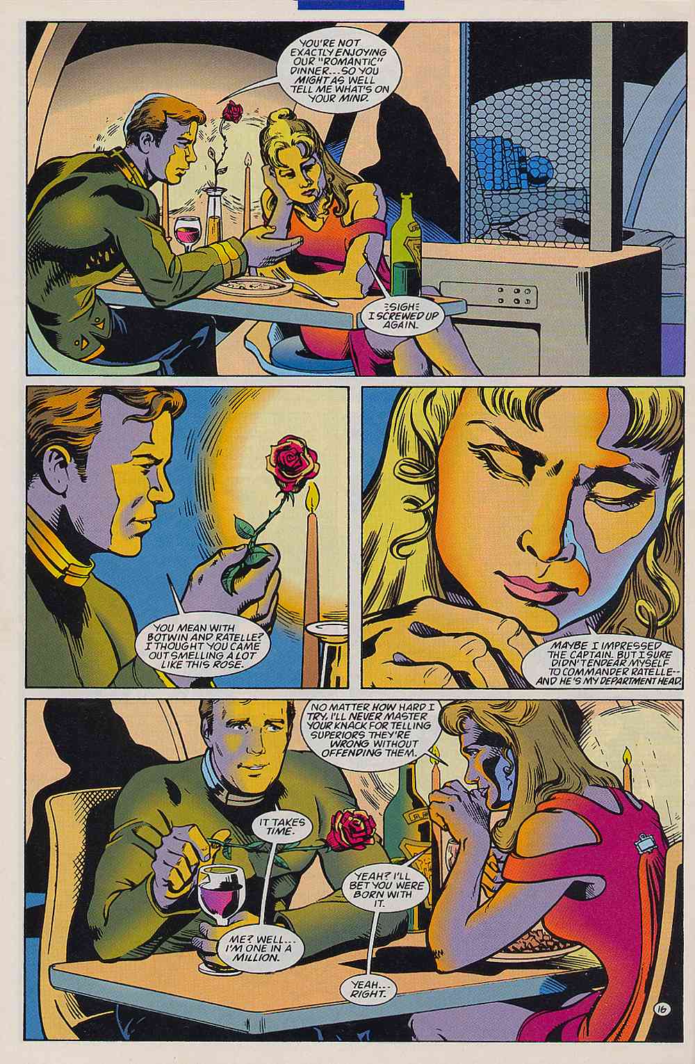 Read online Star Trek (1989) comic -  Issue #73 - 17