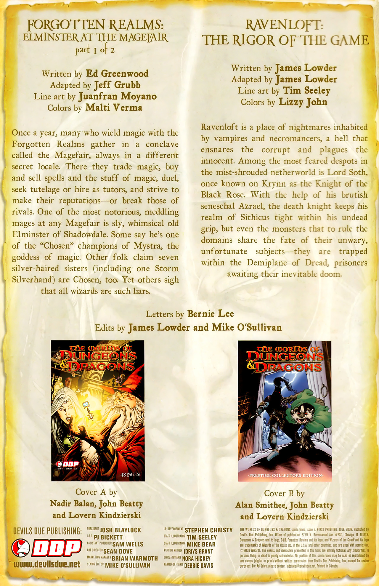 Read online The Worlds of Dungeons & Dragons comic -  Issue #3 - 2