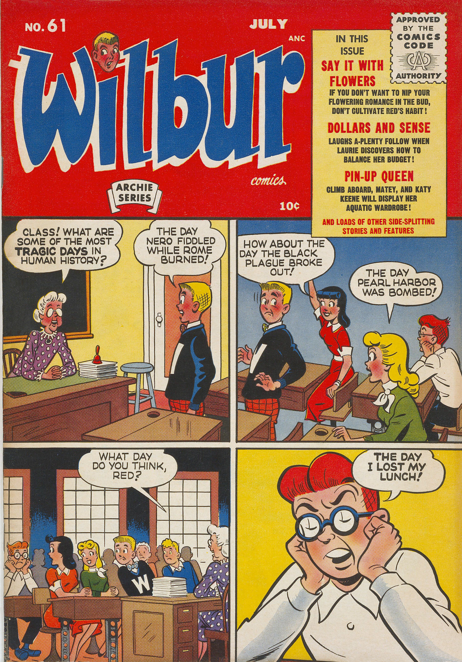 Read online Wilbur Comics comic -  Issue #61 - 1