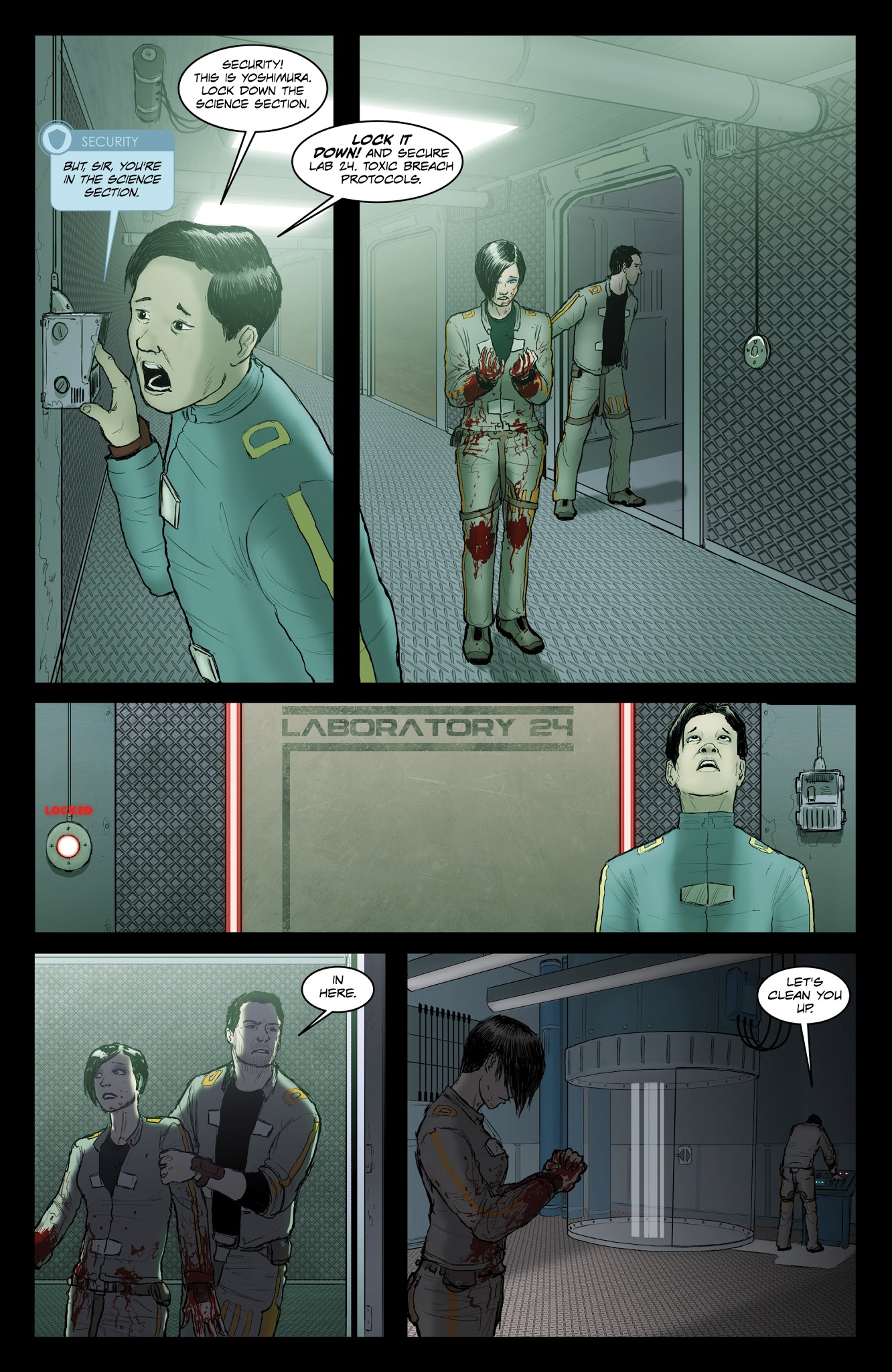 Read online John Carpenter's Tales of Science Fiction: Vortex comic -  Issue #7 - 14