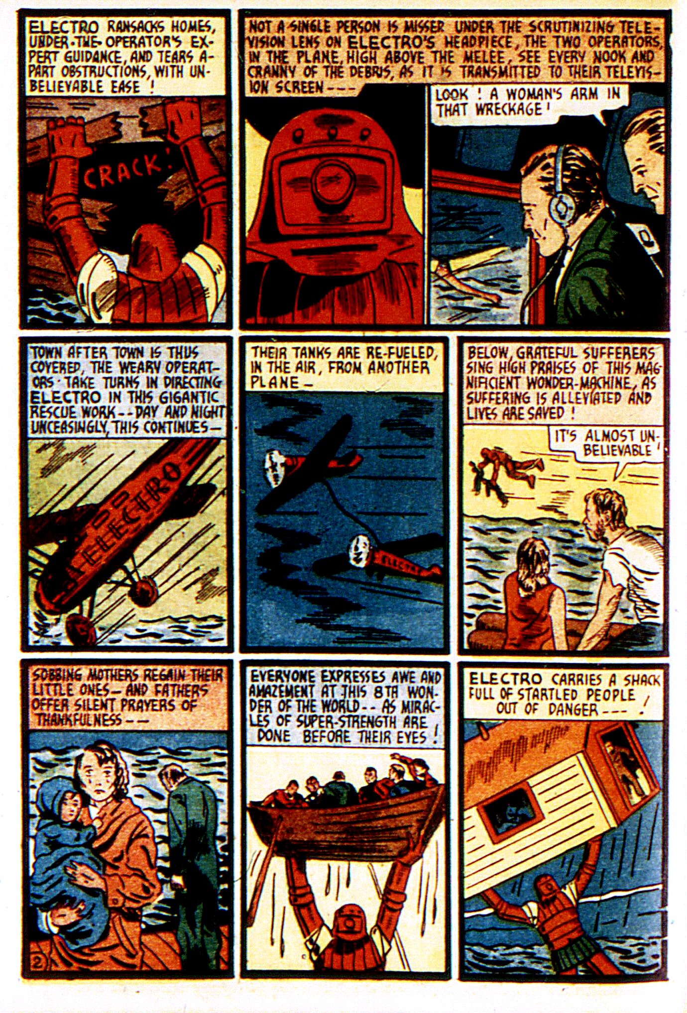Read online Marvel Mystery Comics comic -  Issue #7 - 44