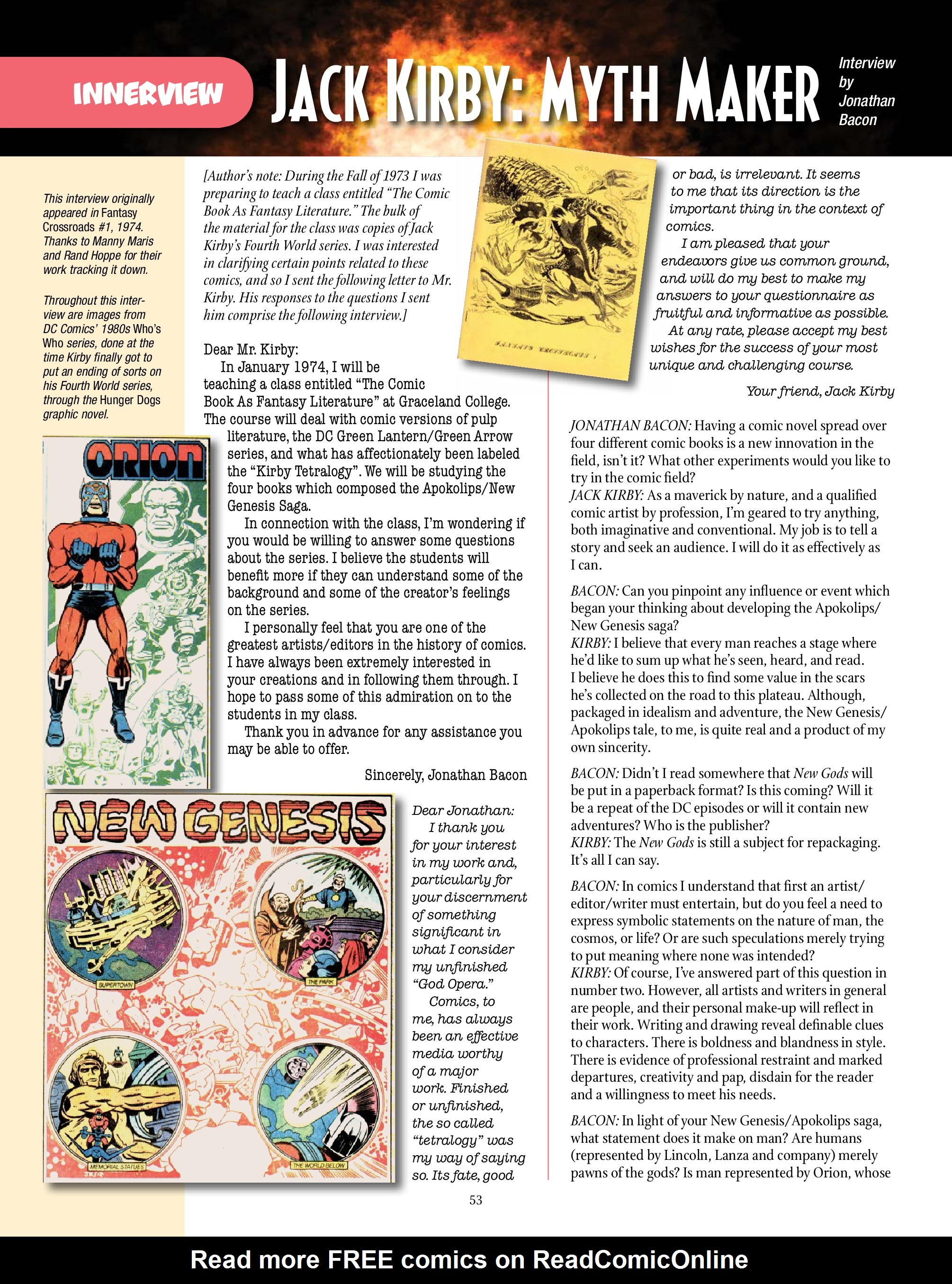Read online The Jack Kirby Collector comic -  Issue #76 - 53