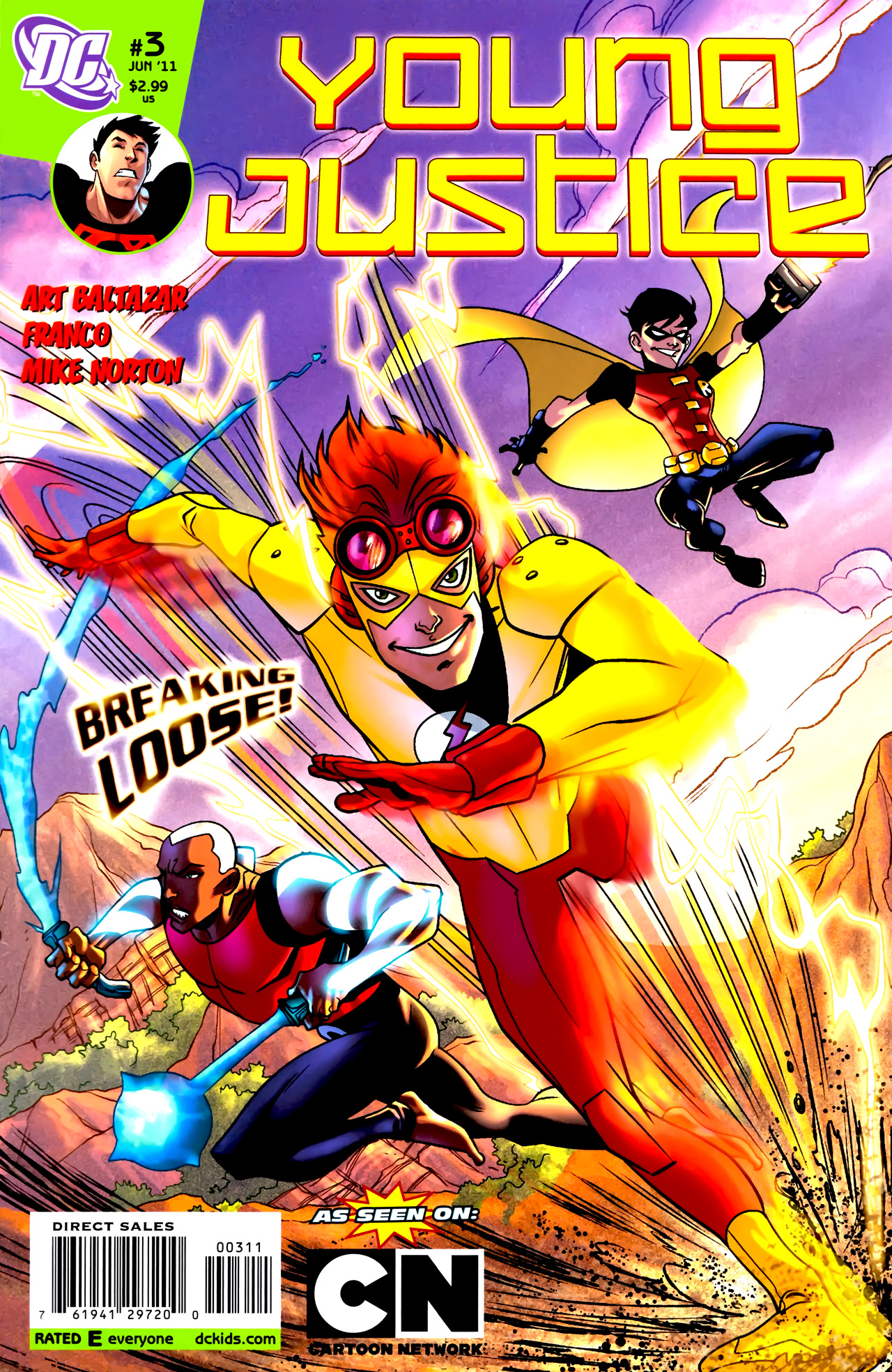 Read online Young Justice (2011) comic -  Issue #3 - 1